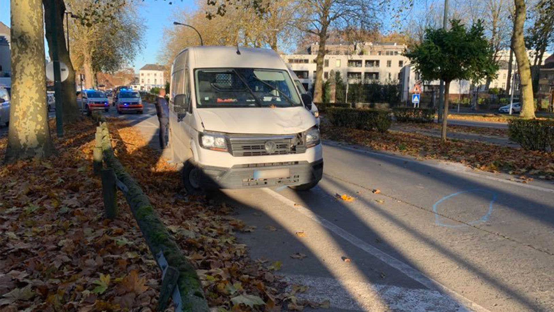 Tournai : un jeune garçon percuté par une camionnette sur le boulevard Léopold