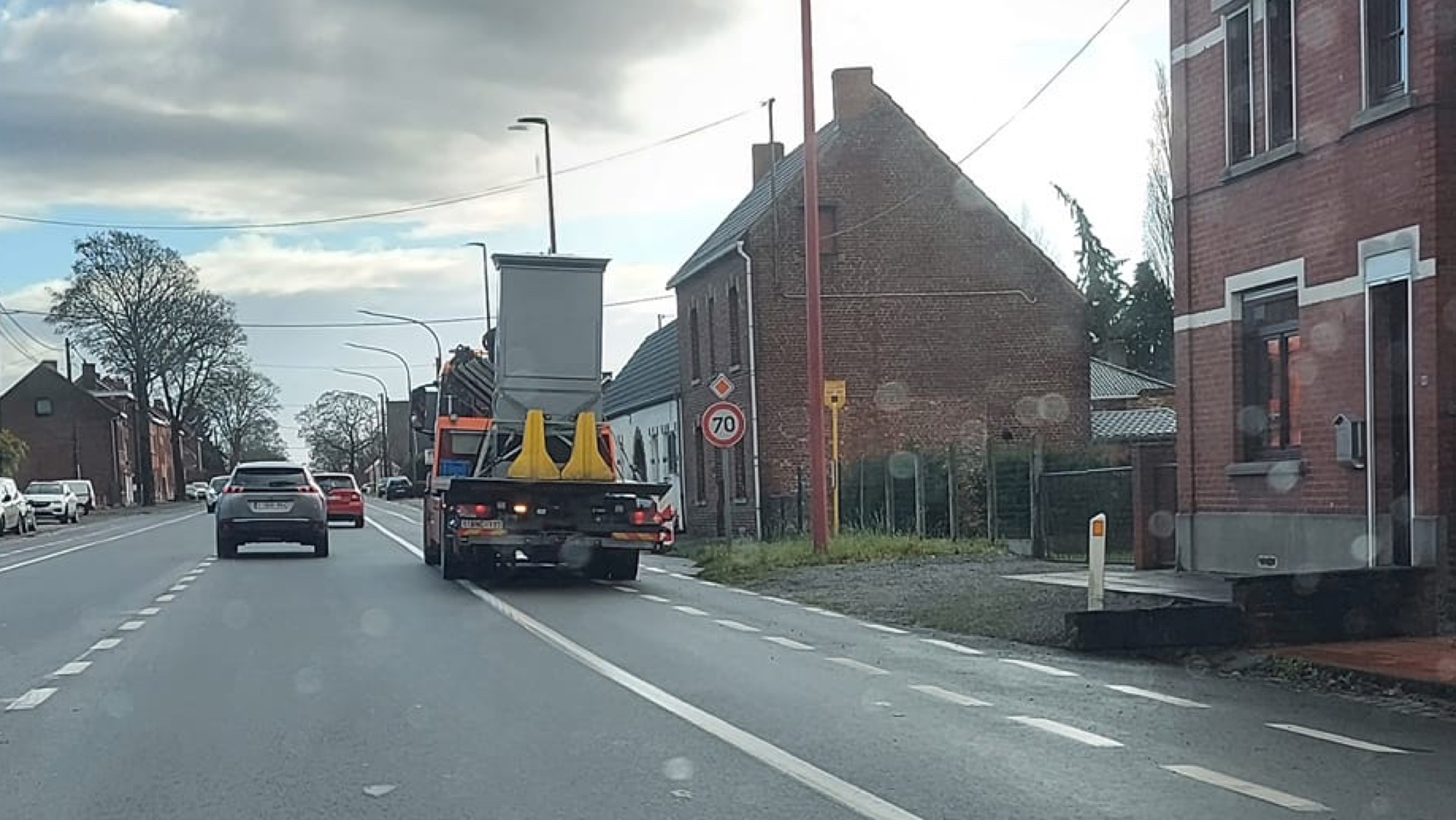 Un lidar installé à la chaussée de Mons à Maffle