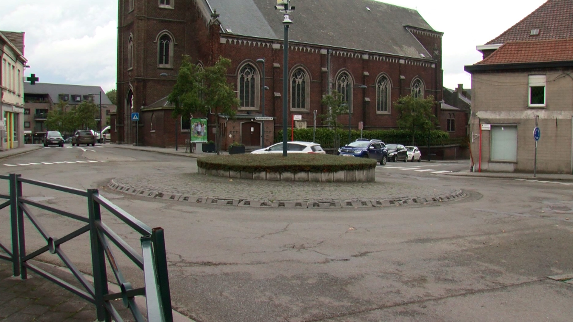 La zone du chantier du centre de Luingne interdite au stationnement et à la circulation pendant 3 mois