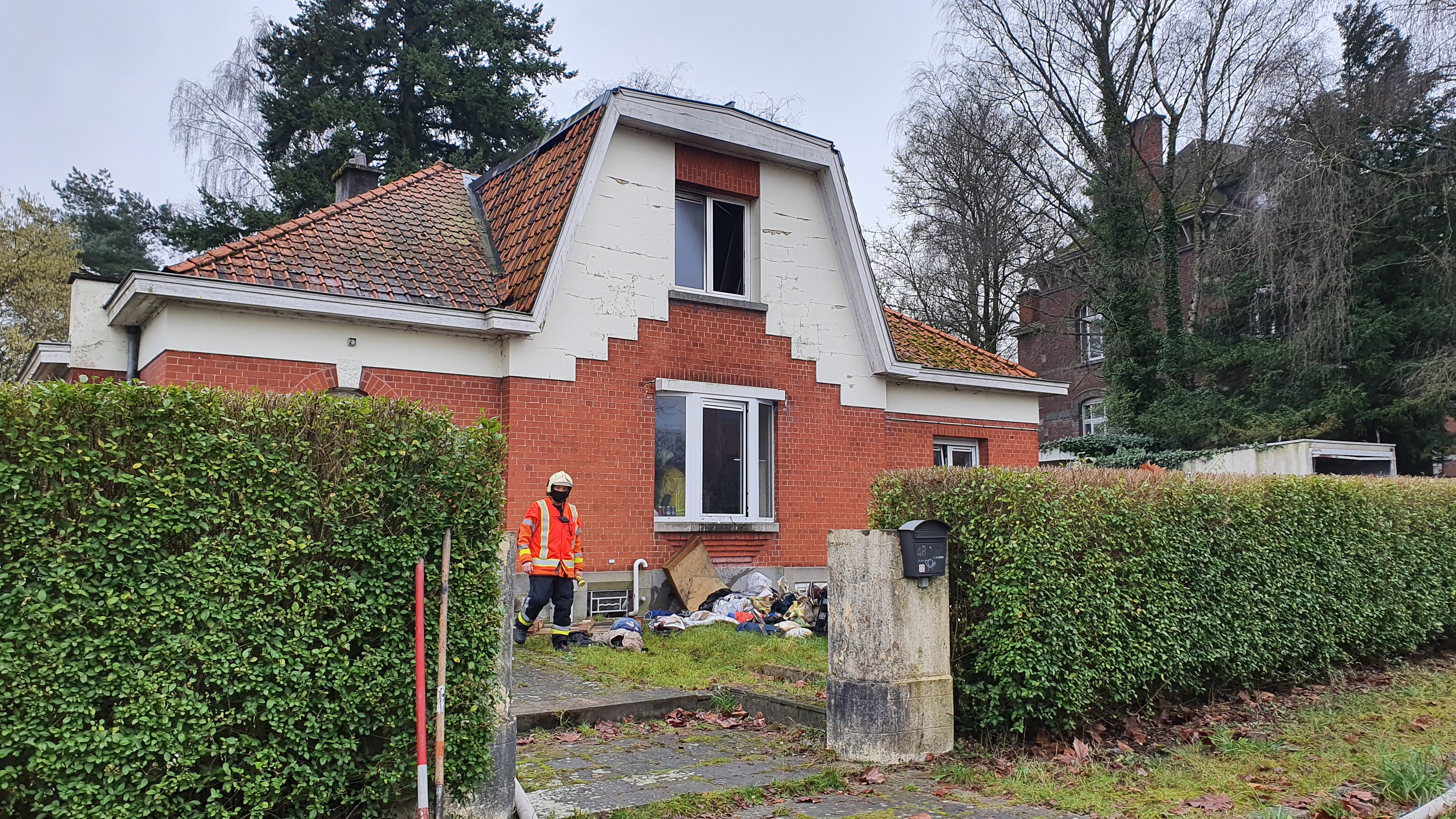 Tournai : un départ de feu dans une maison inhabitée à la rue Despars