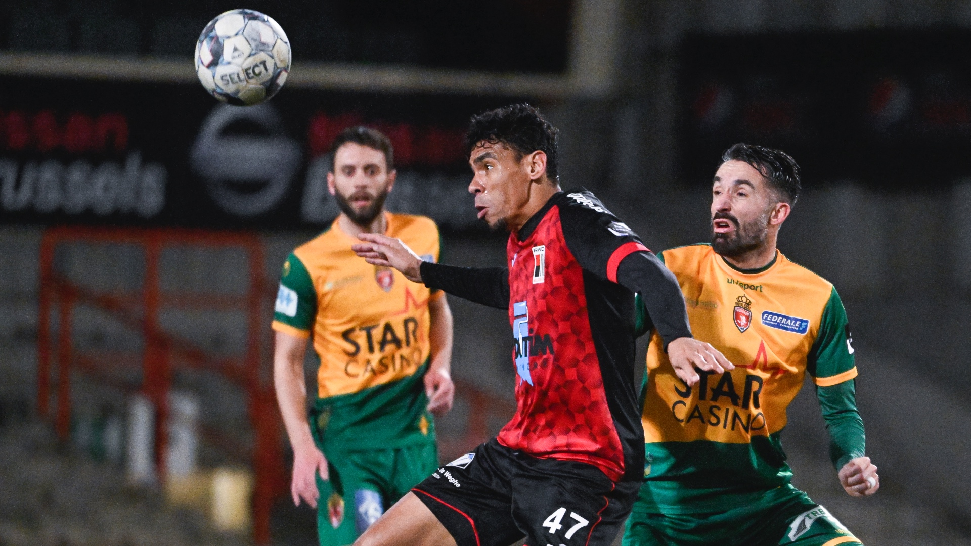 Rapidement mené au score, l'Excel Mouscron s'incline au RWDM