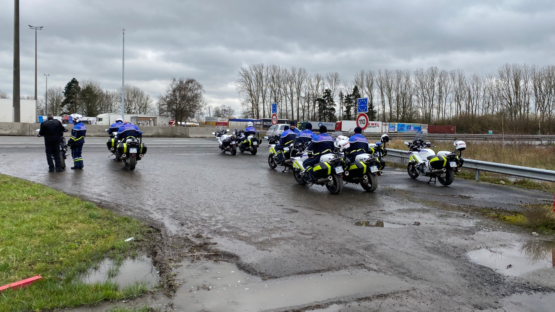 Immigration : un contrôle mené à la frontière franco-belge sur l'E42 à Tournai