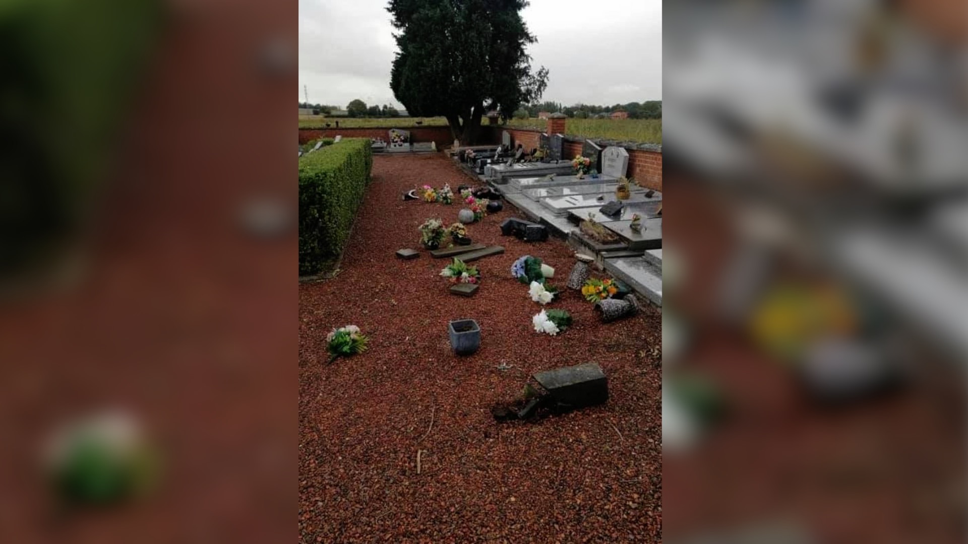 Nouveaux actes de vandalisme au cimetière de Maffle