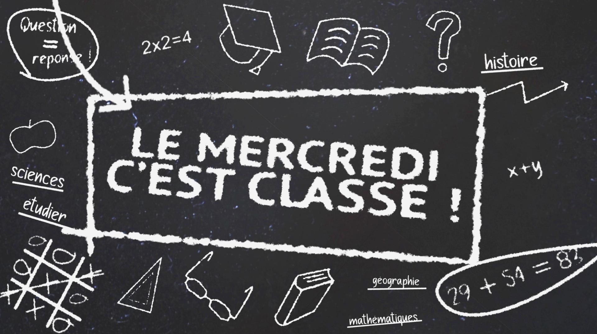 Le mercredi, c'est classe ! - document préparatoire pour la leçon du mercredi 9 mars