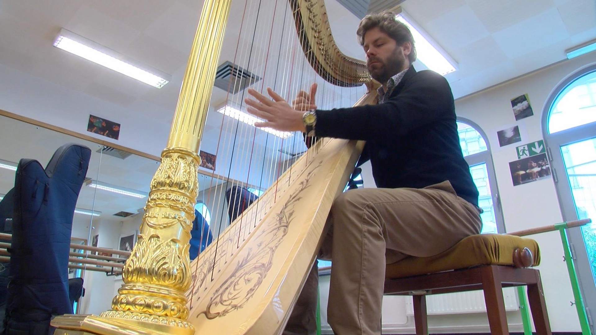 Le concours de harpe Félix Godefroid se tiendra à nouveau au conservatoire de Tournai