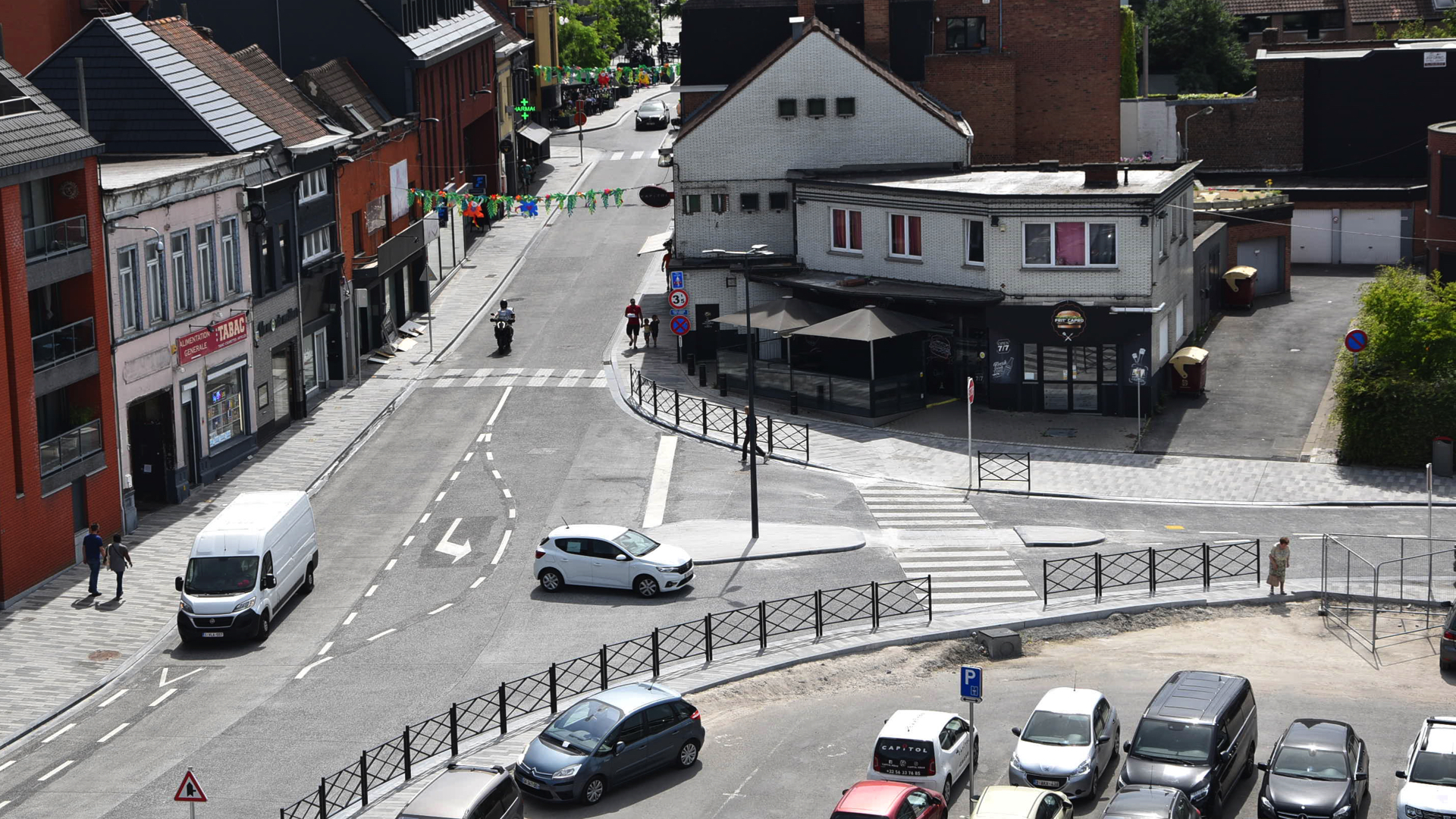 Mouscron : la rue de Menin rouverte à la circulation