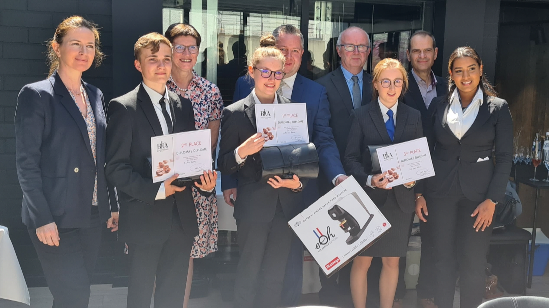 Noémie Bastien, élève à l’IPES d’Ath, devient la meilleure barista junior du pays