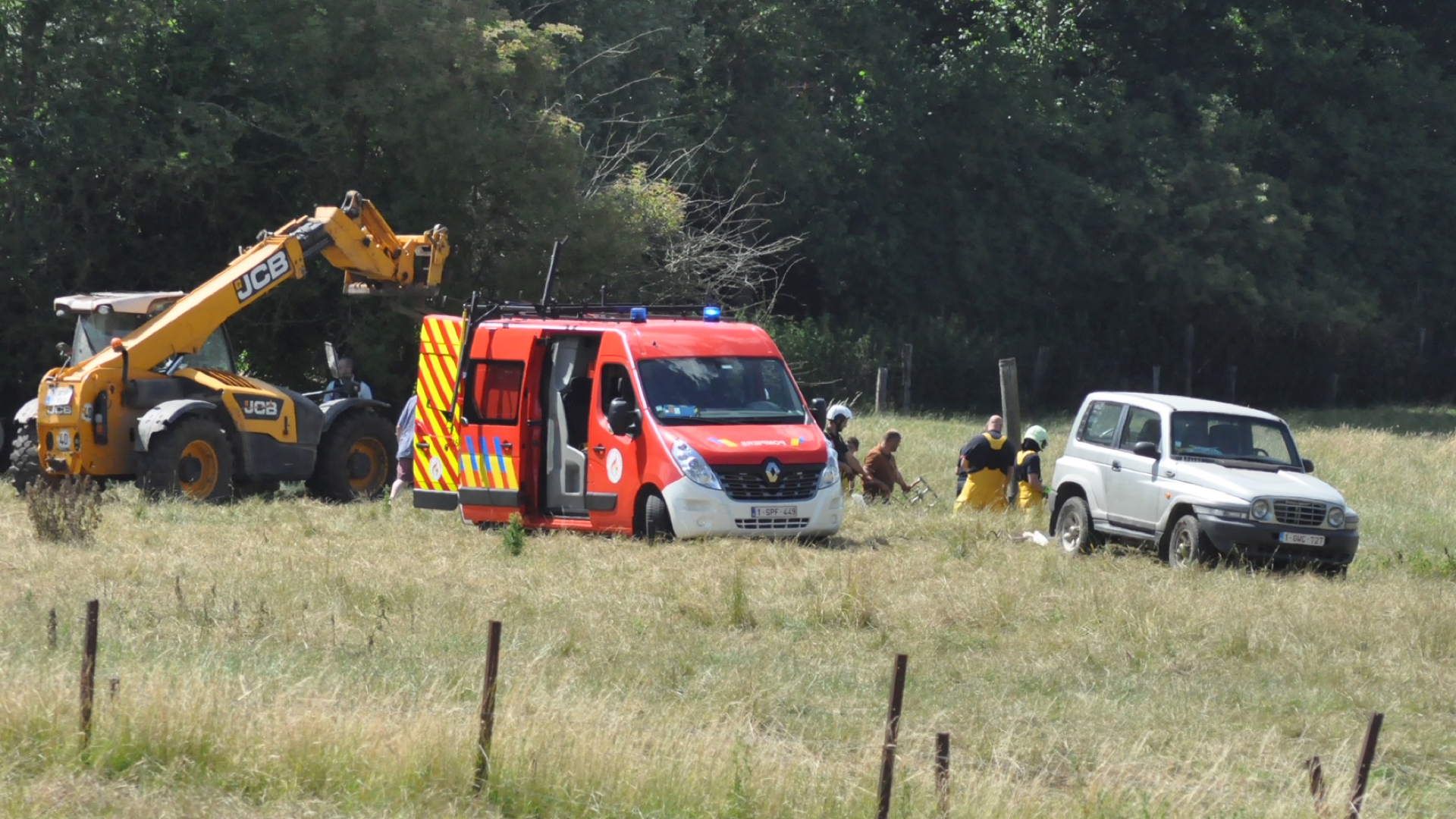 Sauvetage insolite à Blicquy : une vache «repêchée» dans la Petite Dendre