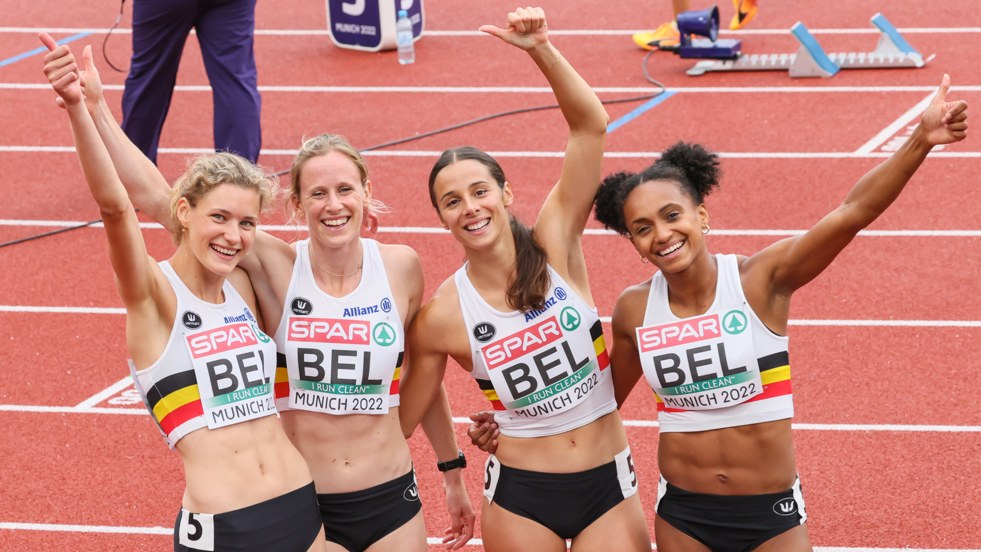 Camille Laus et les Cheetahs qualifiées pour la finale du 4x400m