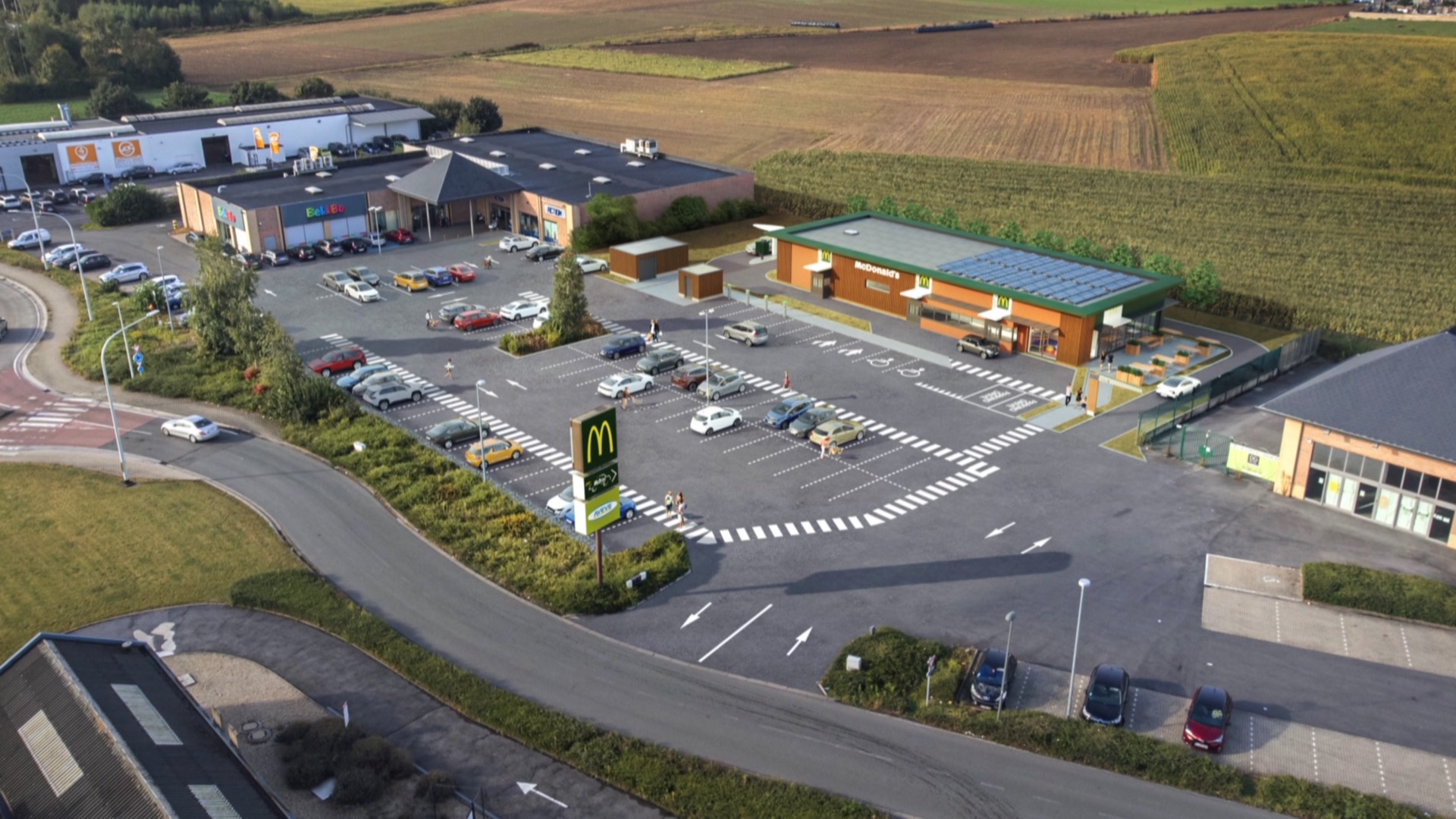 Péruwelz : McDonald's ouvrira bien un nouveau restaurant à la Neuve Chaussée