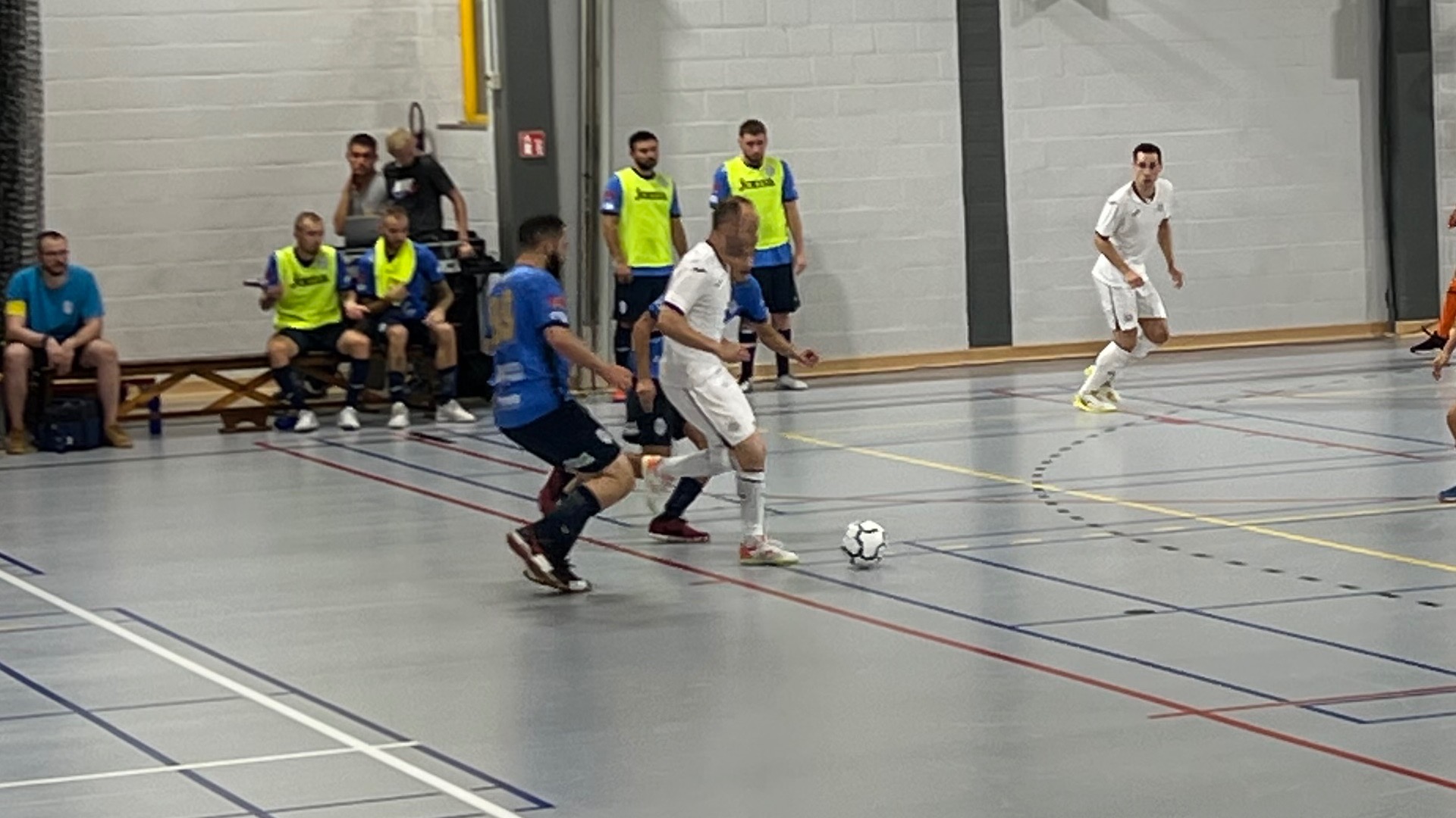 Futsal : la Squadra Mouscron débute sa saison par un revers face à l'ogre Anderlecht