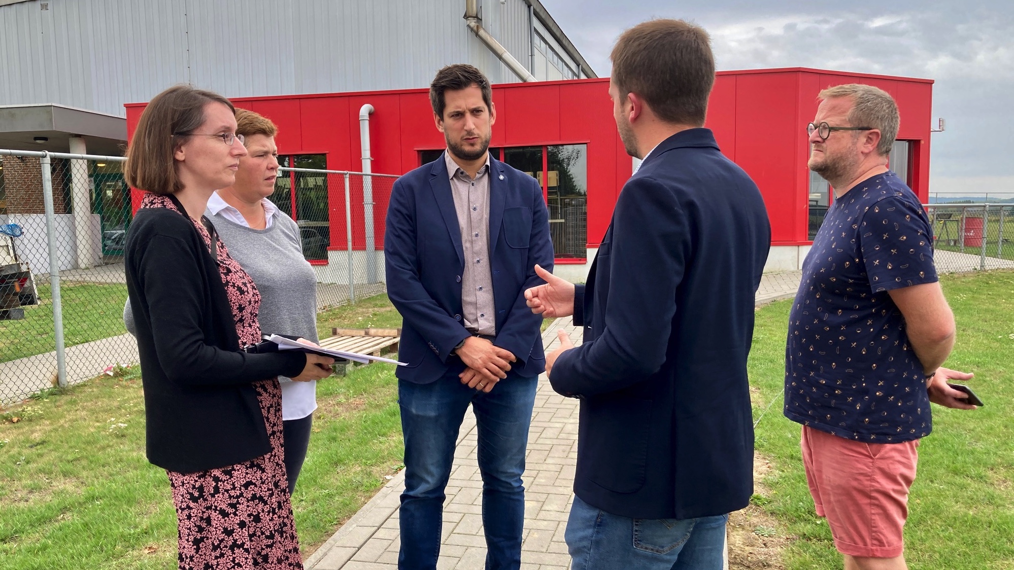 Frasnes : la bonne nouvelle du ministre Dolimont pour le Hall sportif des Collines