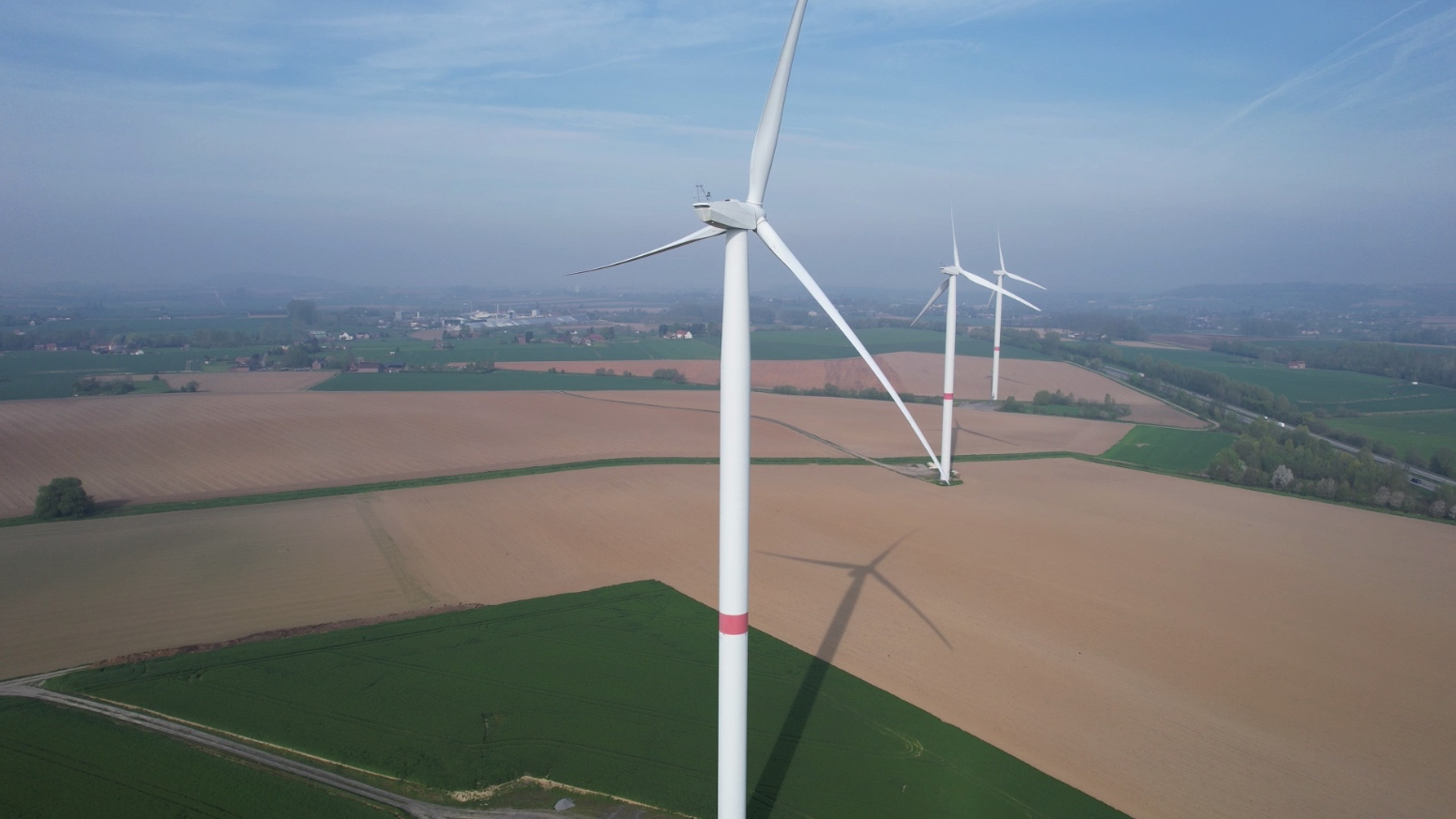 Hacquegnies : permis octroyé pour les trois éoliennes d'Eoly