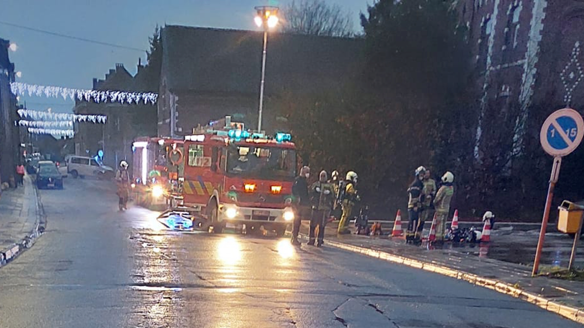 Ellezelles : un incendie s'est déclaré dans une menuiserie à la rue Docteur André