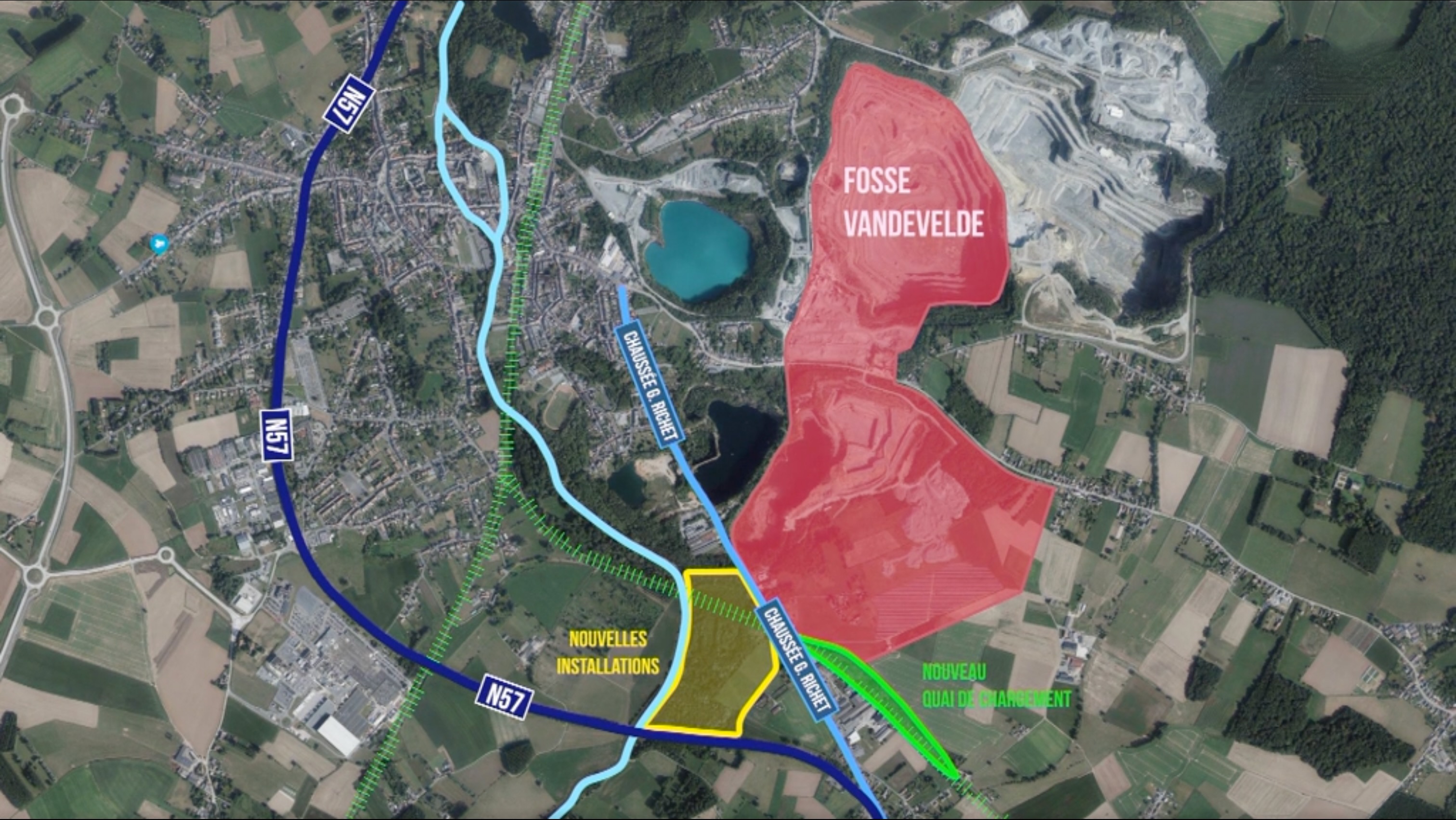 Projet «CUP 2020» : permis accordé afin de poursuivre l’exploitation des carrières de Lessines
