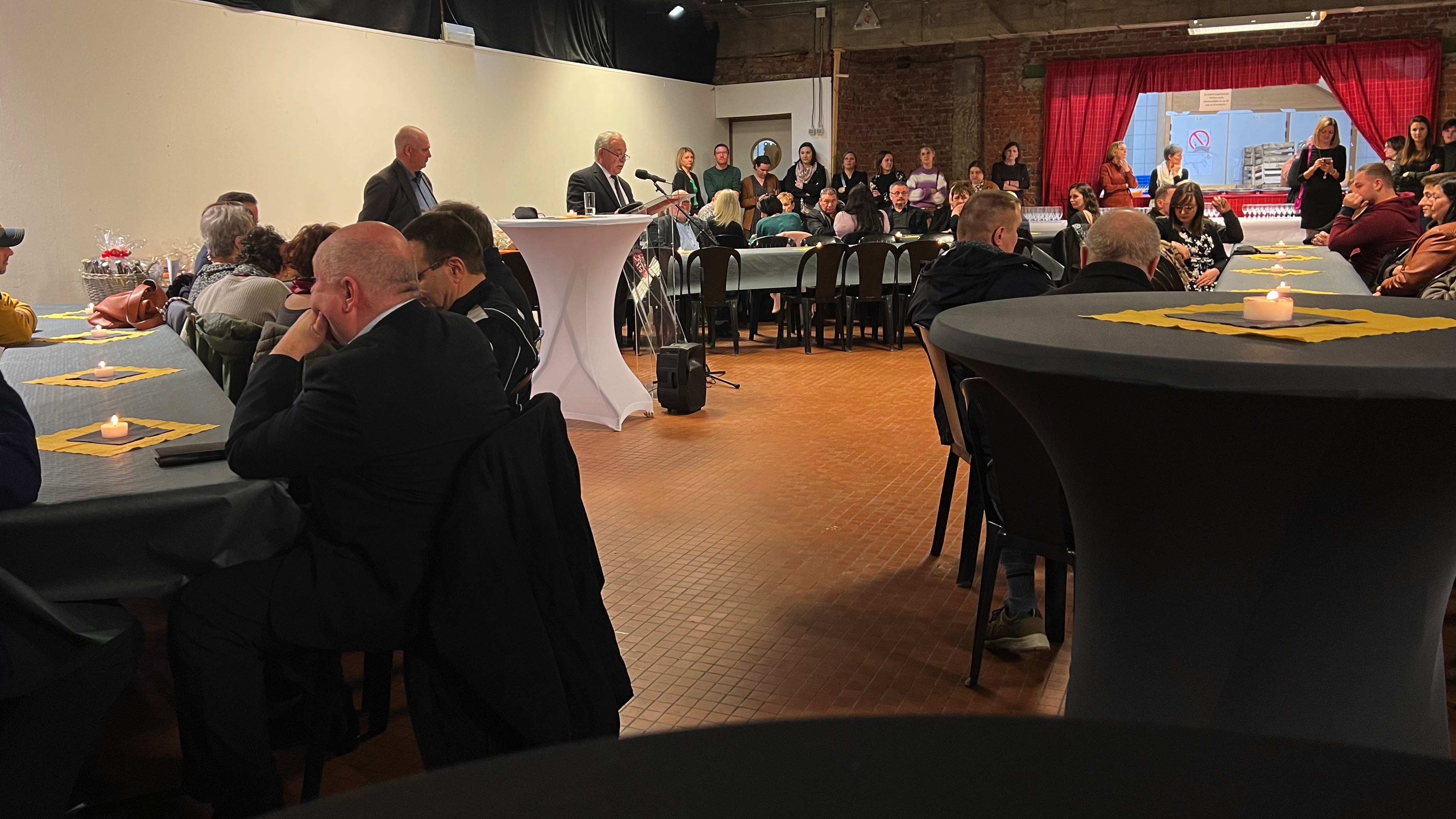 Voeux au personnel communal d'Antoing : de nombreux travaux, mais des finances saines en 2023