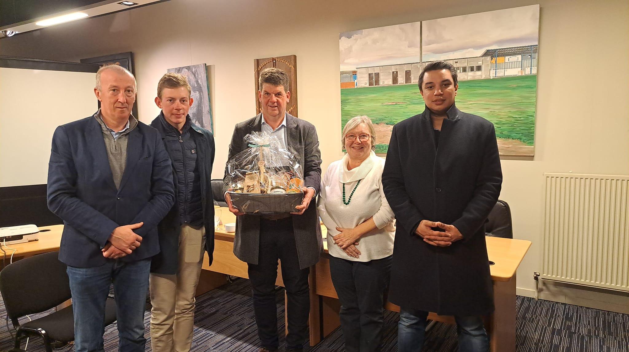 Coulonneux de père en fils, les Casaert ont été mis à l'honneur à Mont-de-l'Enclus