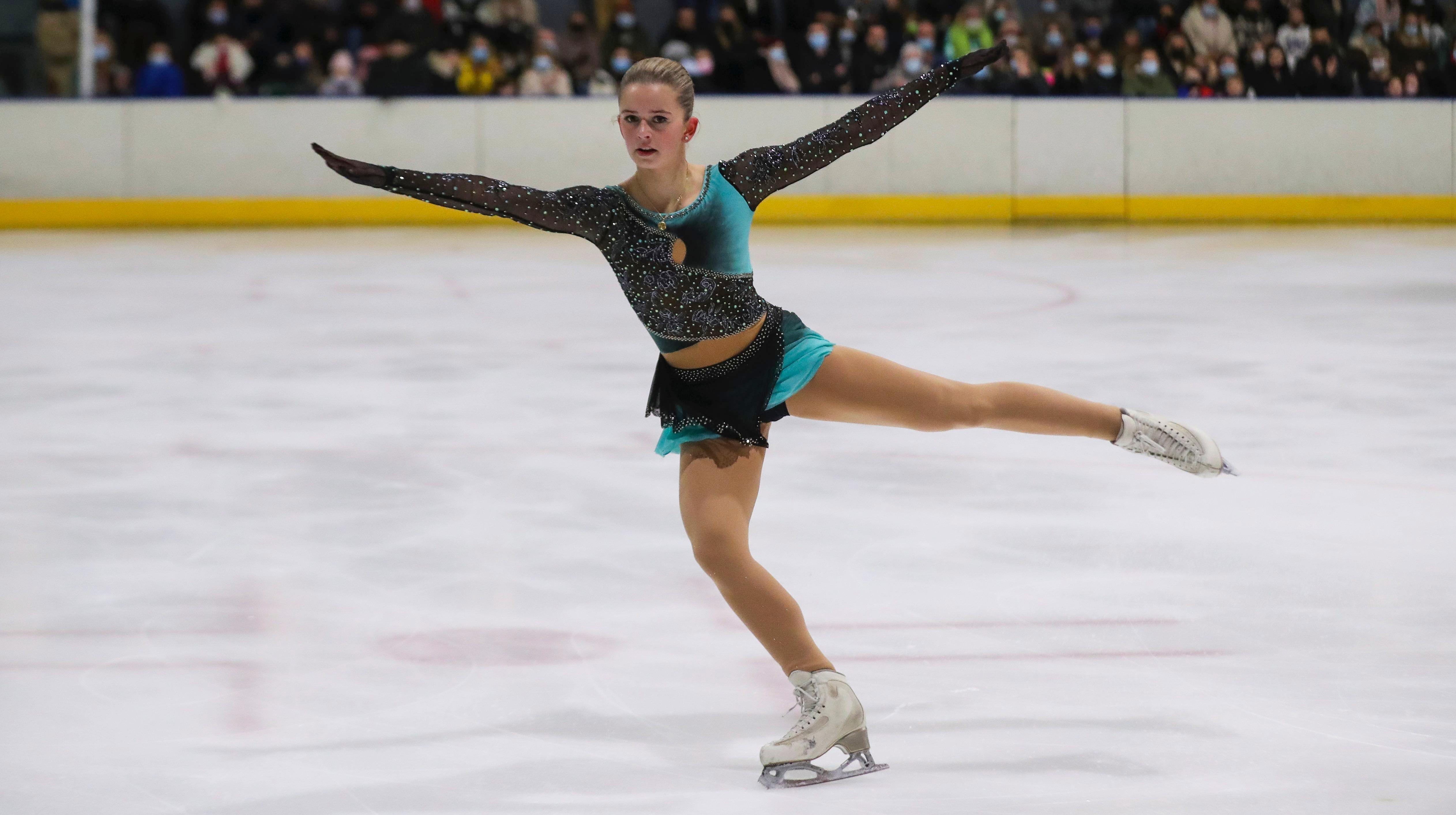 Jade Hovine 24ème après le programme court des championnats du monde juniors de patinage artistique