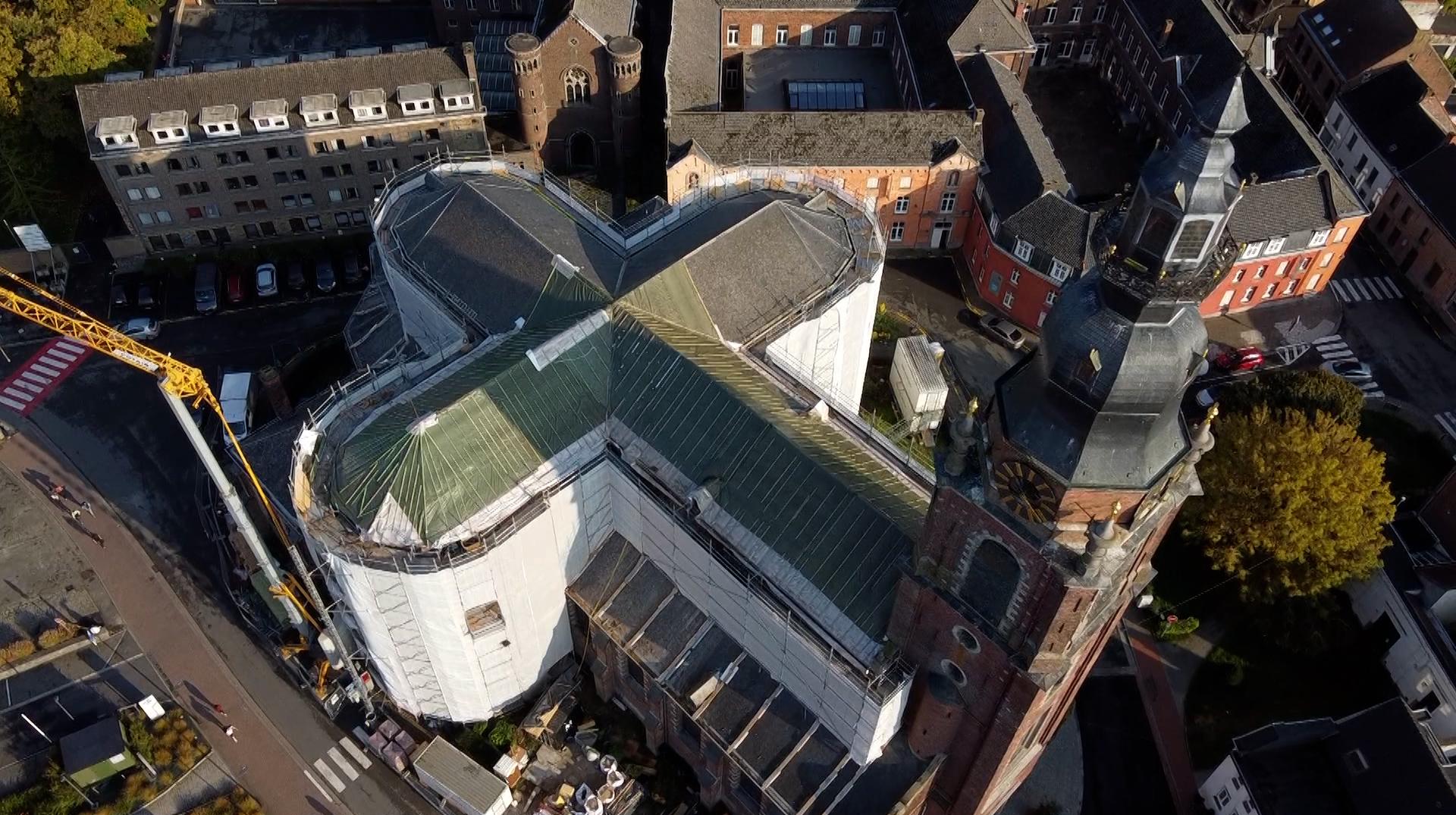 La restauration de la Collégiale Saint-Pierre de Leuze devrait se terminer en avril 2023