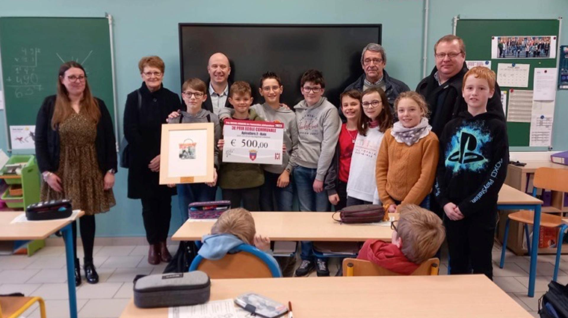 Tournai : découvrez les 3 écoles lauréates dans le cadre des olympiades Michel Derache