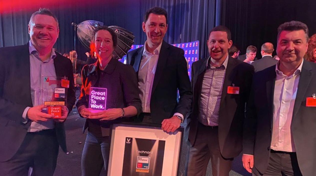 «Great place to work» : Technord se distingue grâce à la gestion de son personnel