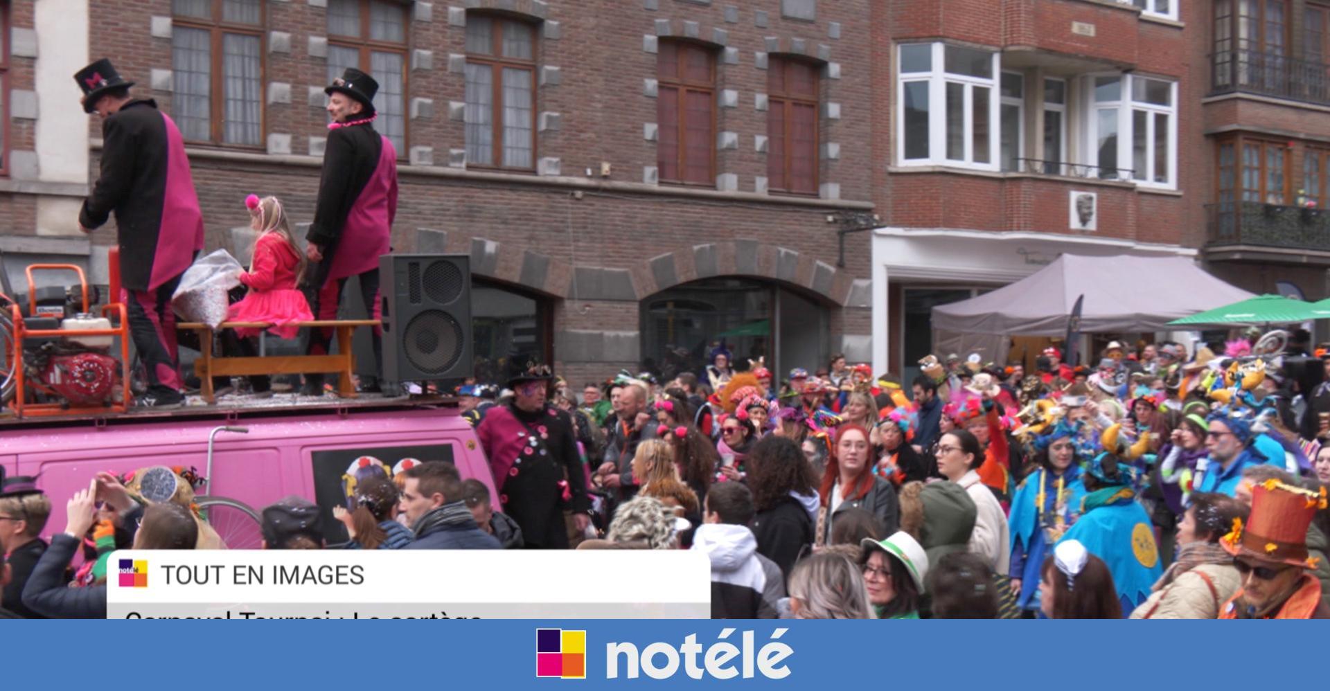 Tout en images: carnaval de Tournai - le cortège