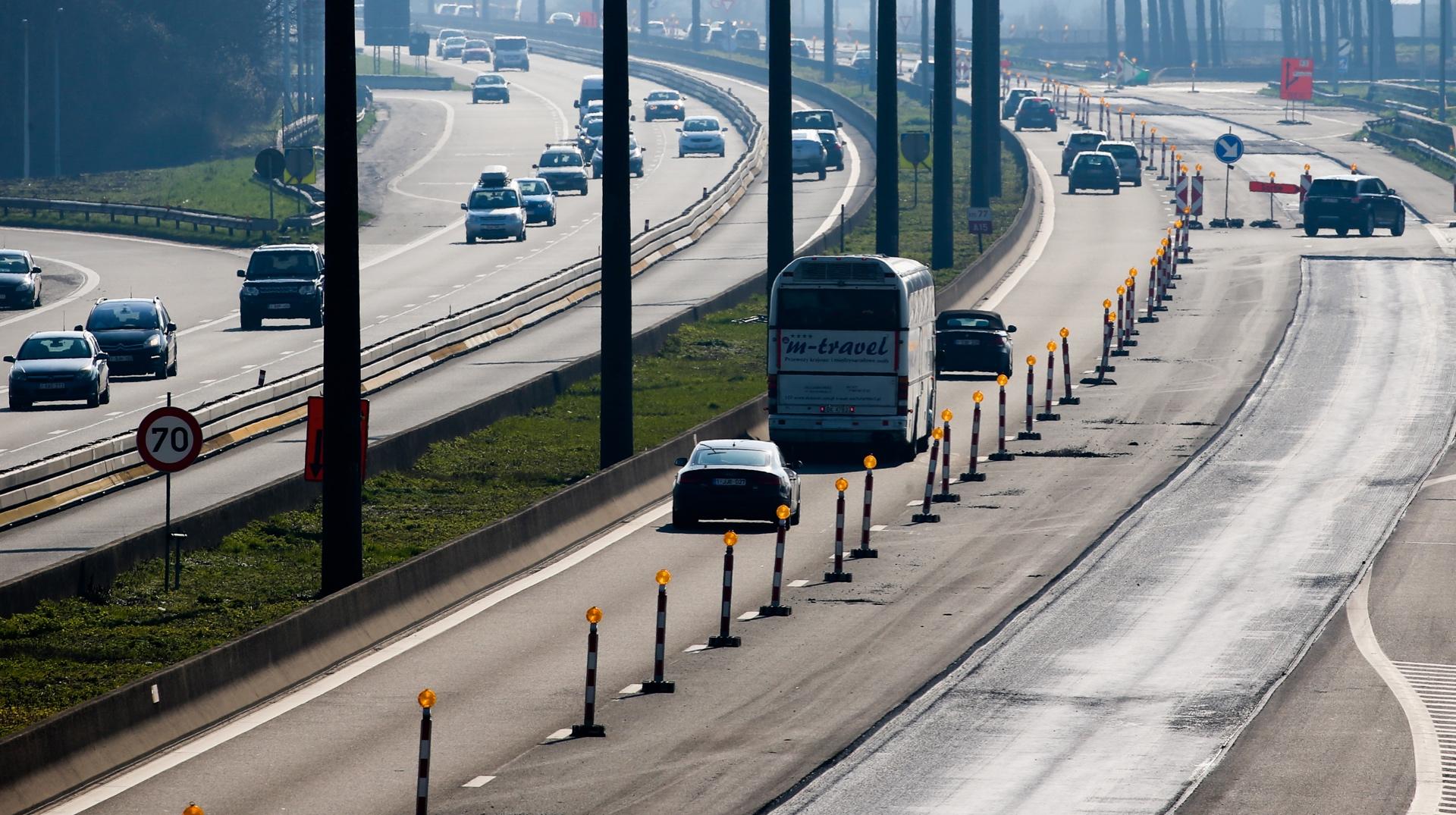 La portion de l’autoroute A8 entre Frasnes et Tournai sera prochainement réfectionnée