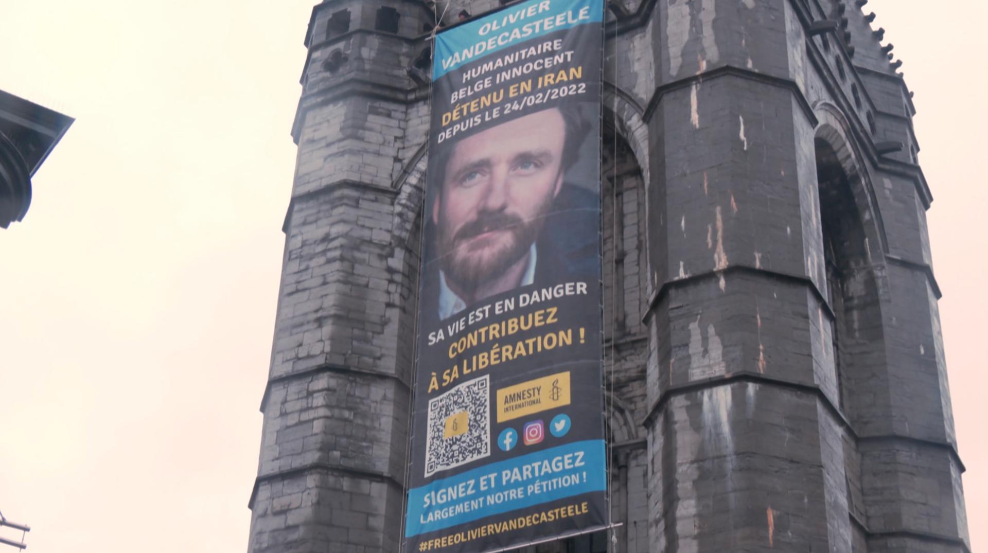 La Belgique a introduit une demande de transfèrement pour libérer Olivier Vandecasteele