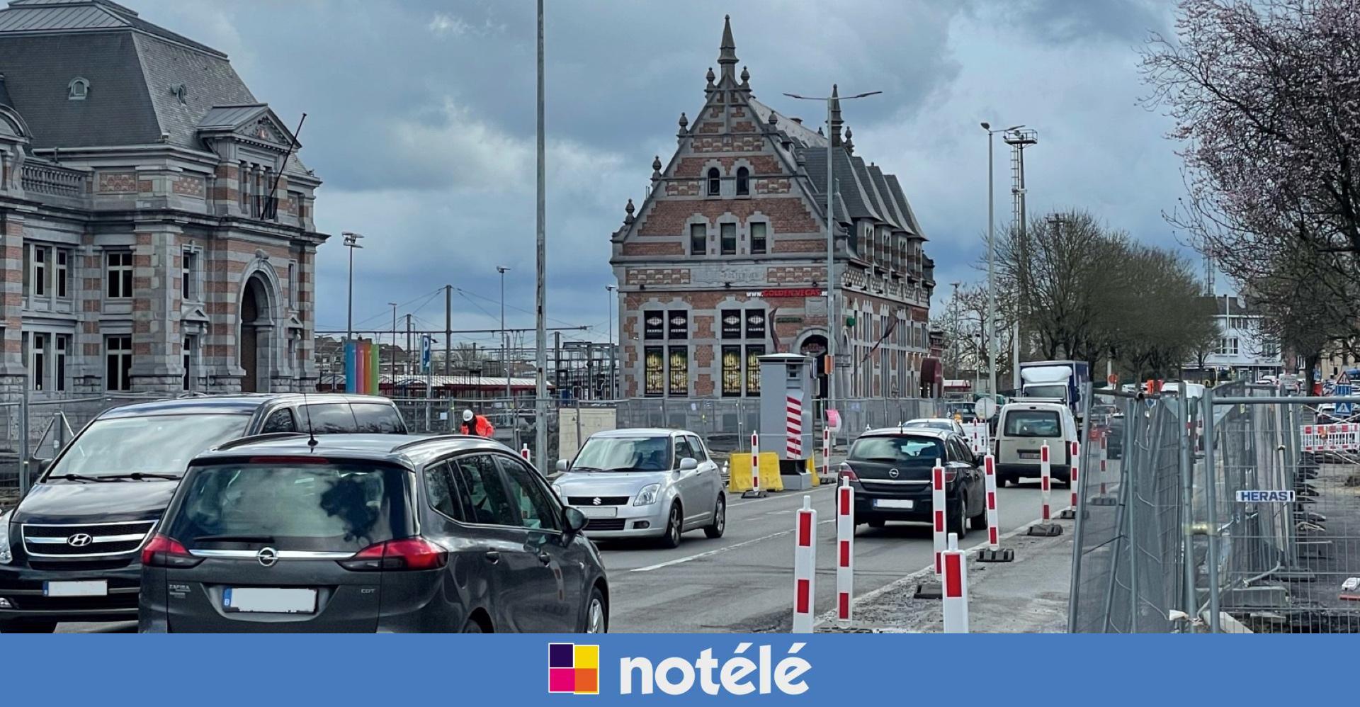 Travaux à la gare de Tournai : le boulevard des Déportés mis en sens ...