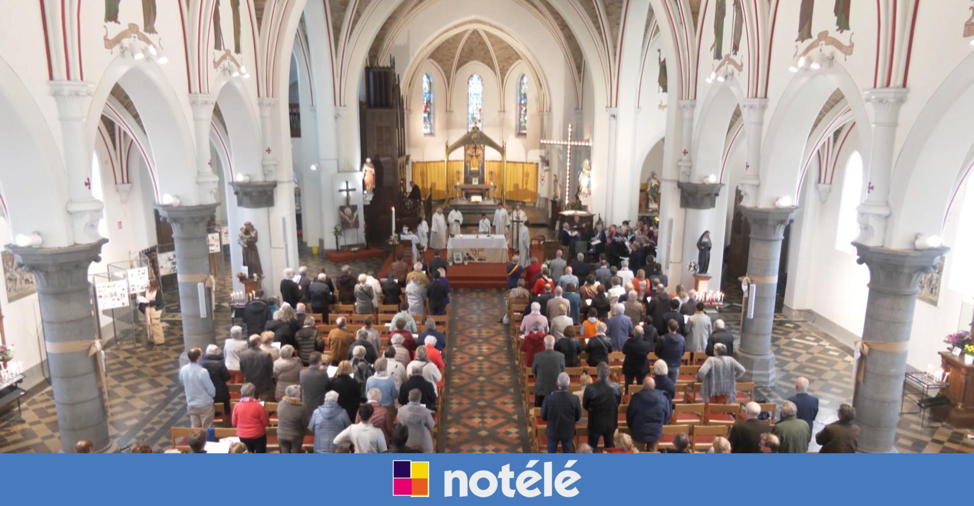 L'église de Néchin a fêté son premier siècle d'existence depuis sa ...