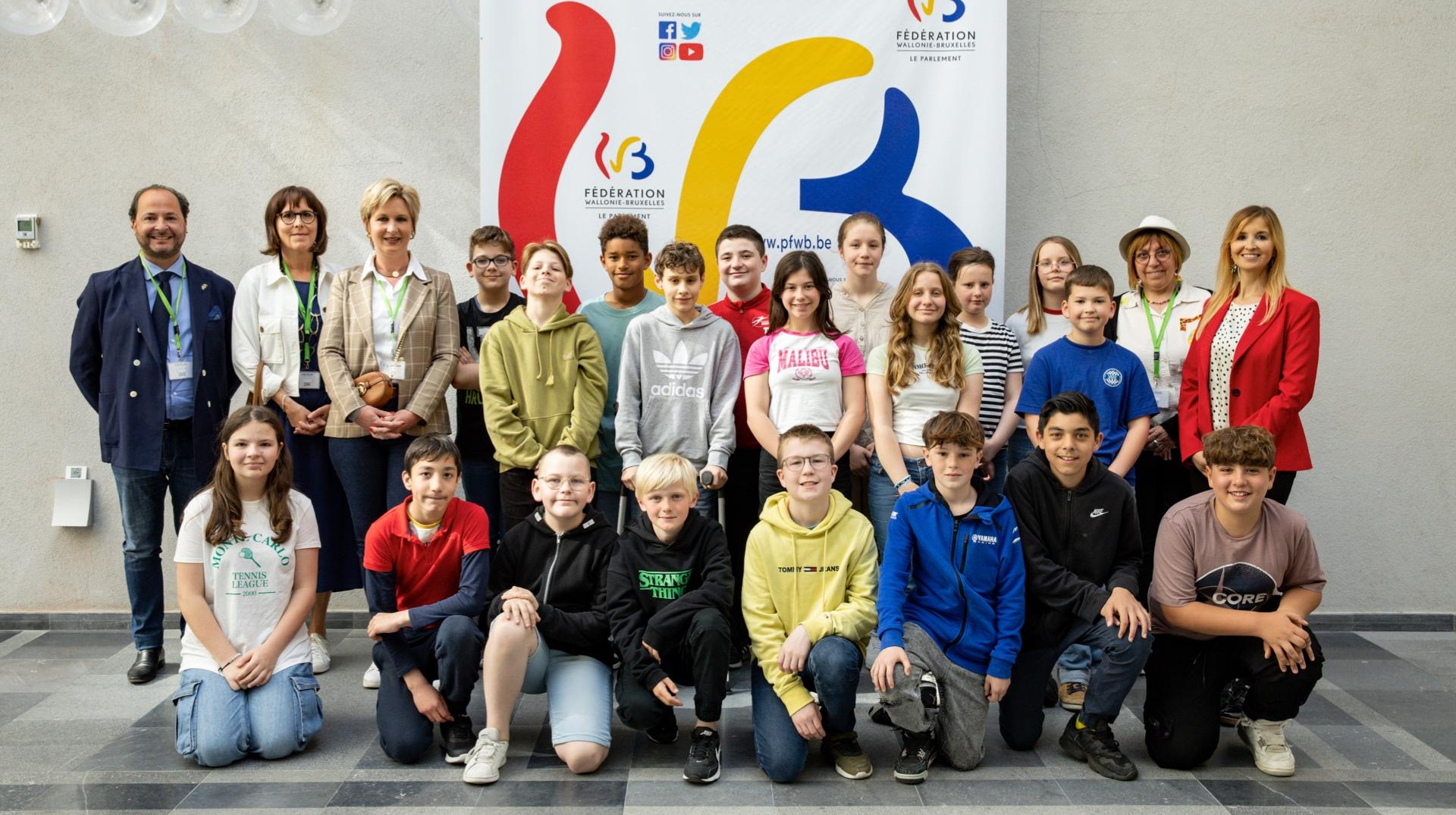 L'école communale de Luingne récompensée pour le ''Parlement des enfants''