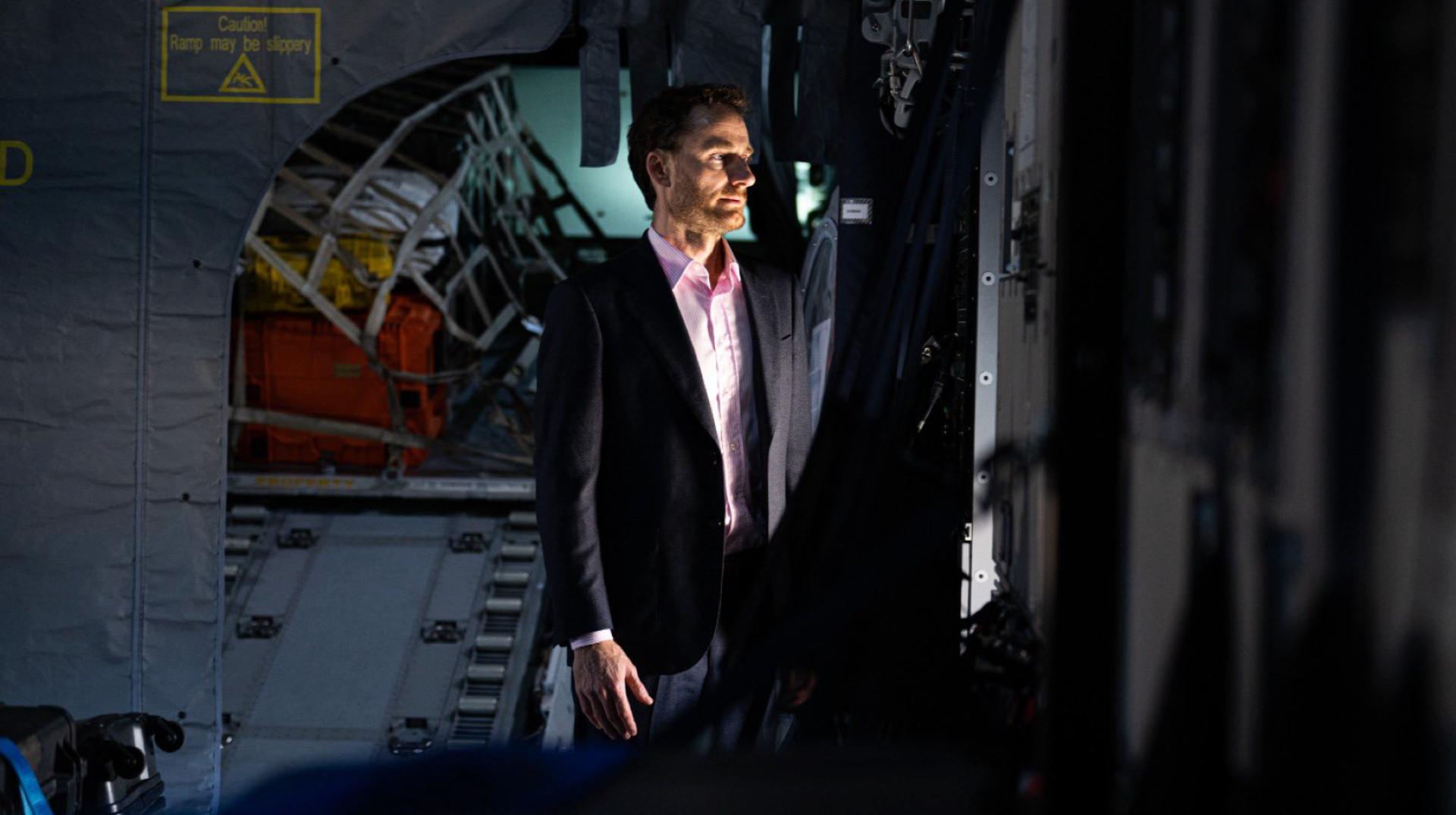 Une première photo d'Olivier Vandecasteele libre dévoilée