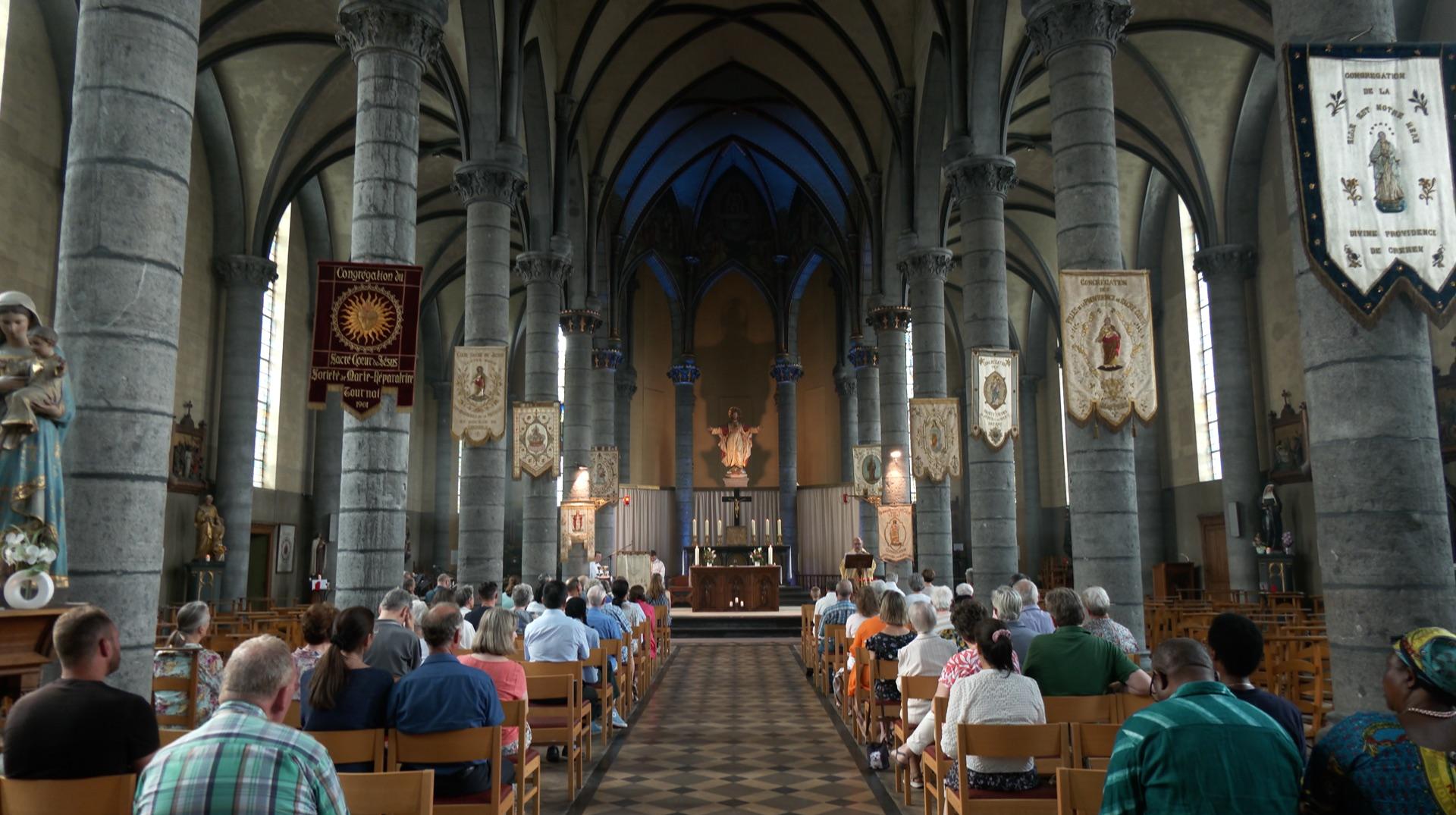L'église du Sacré-Coeur de Tournai ouvre ses portes pendant 24 heures