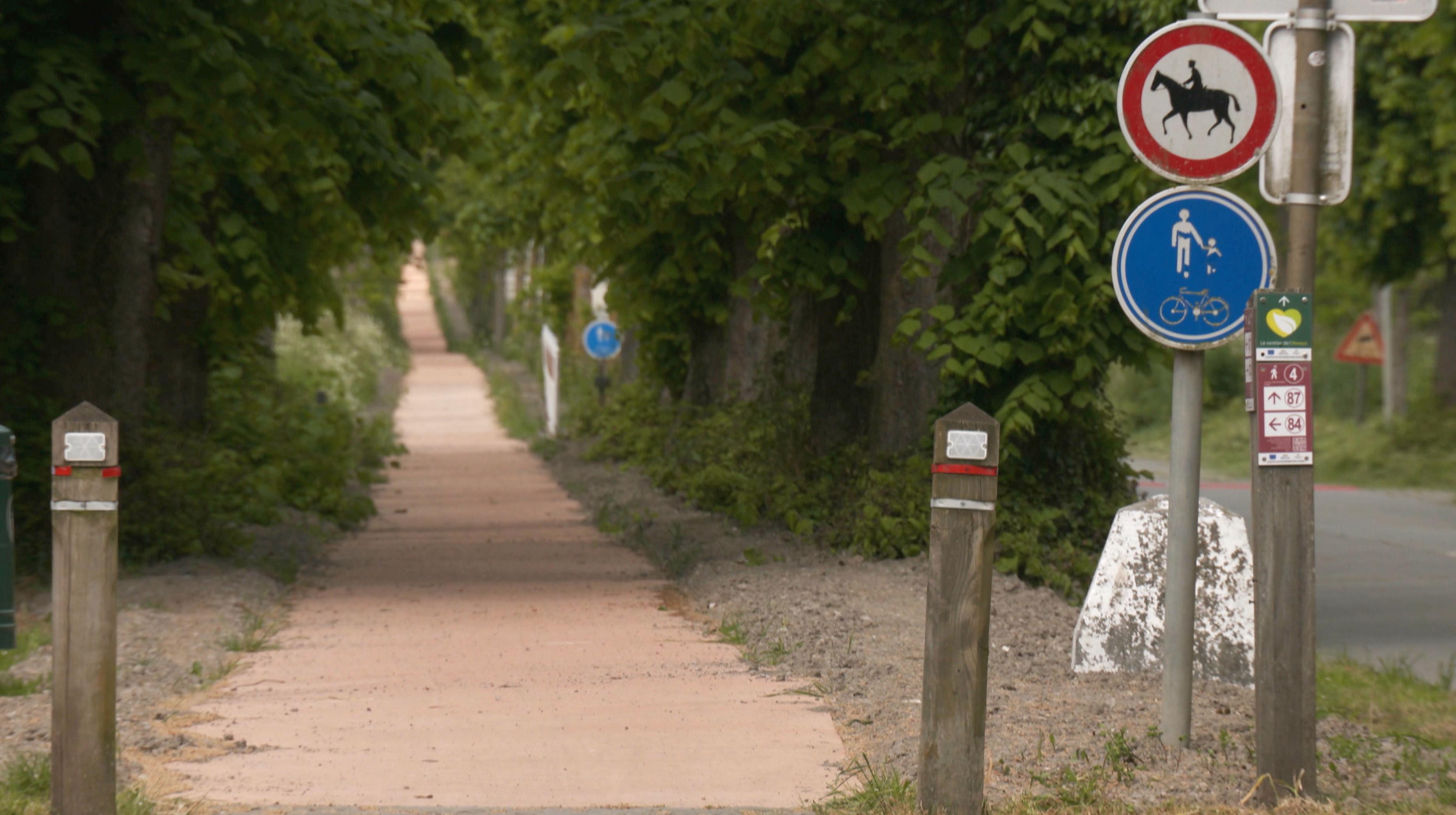Anvaing : la piste cyclo-piétonne pas sûre ?