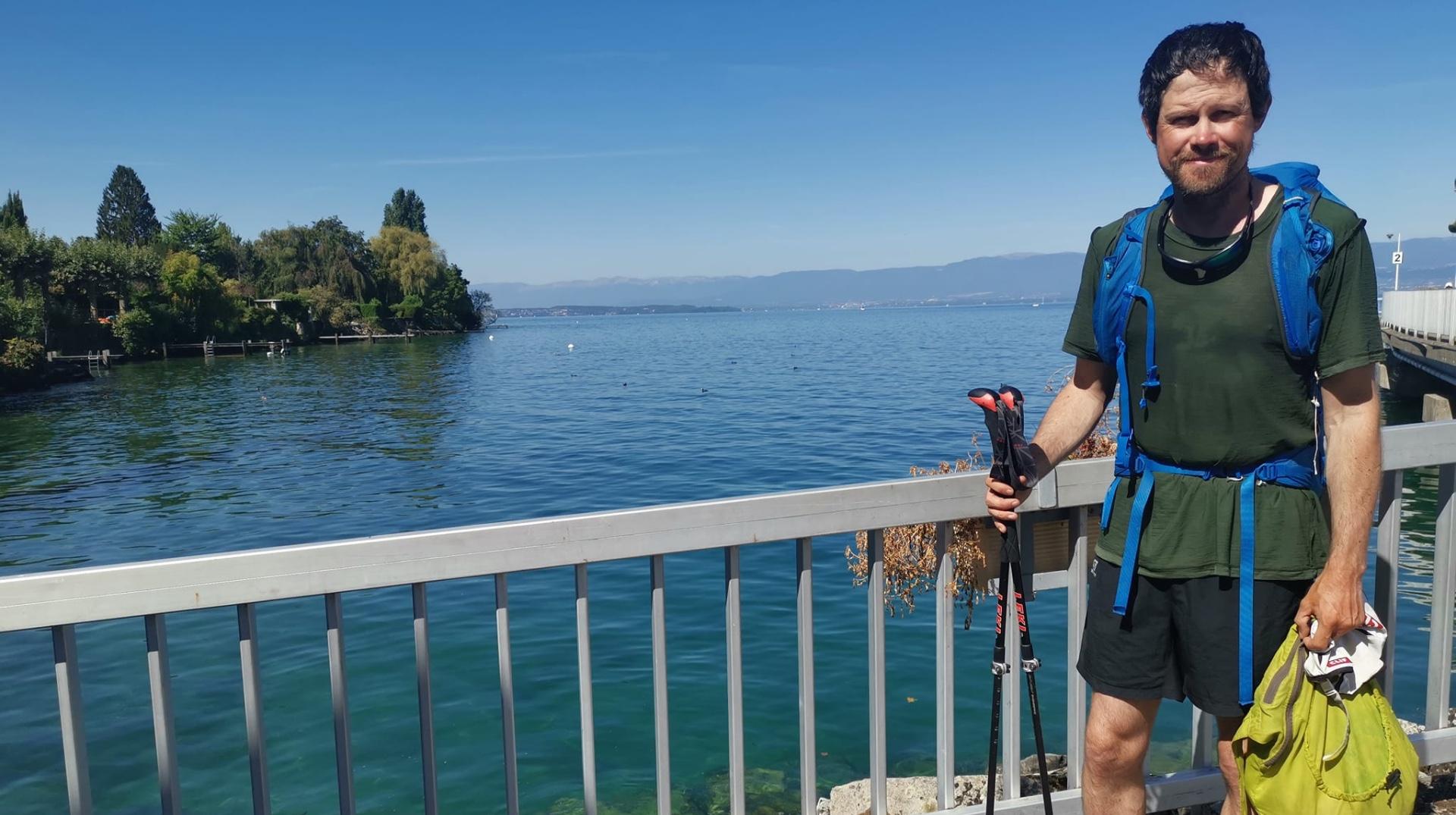 Nouvel exploit pour Louis-Philippe Loncke  qui a traversé les Alpes en totale autonomie