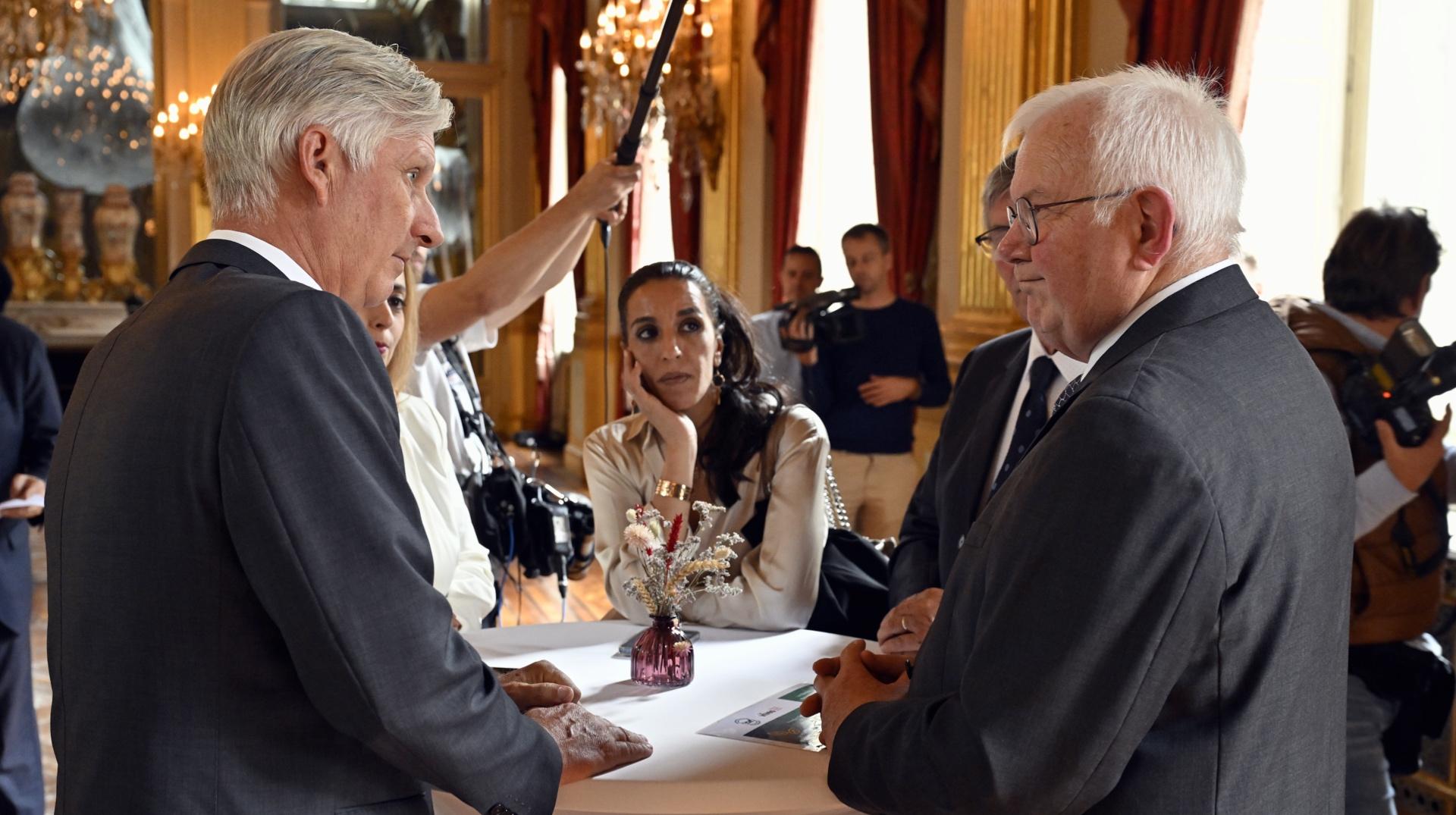 Le Mouscronnois Jacques Vandenschrik mis à l'honneur par le roi Philippe