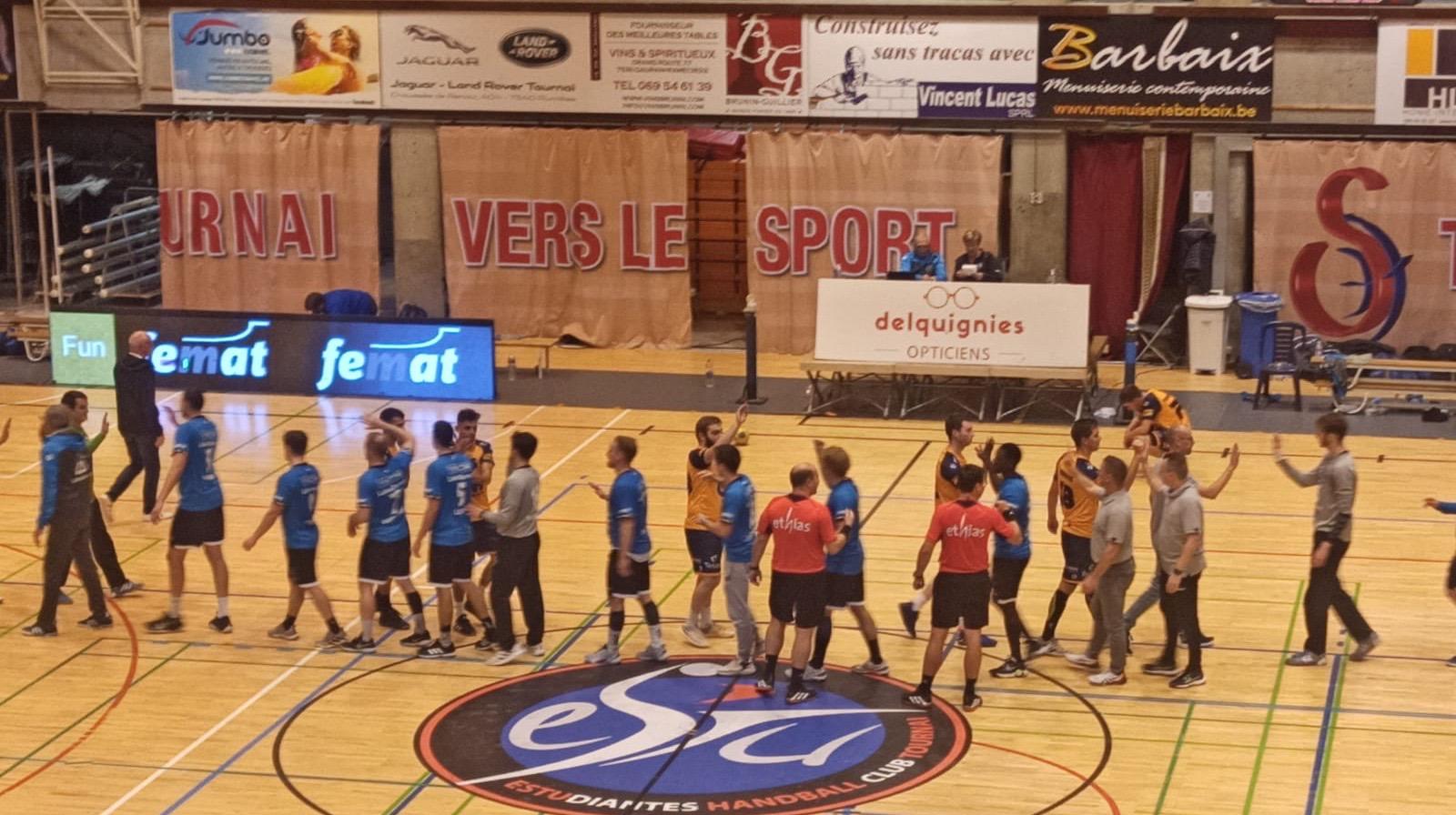 Handball : l'Estudiantes Tournai battu dans les ultimes secondes par Houthalen