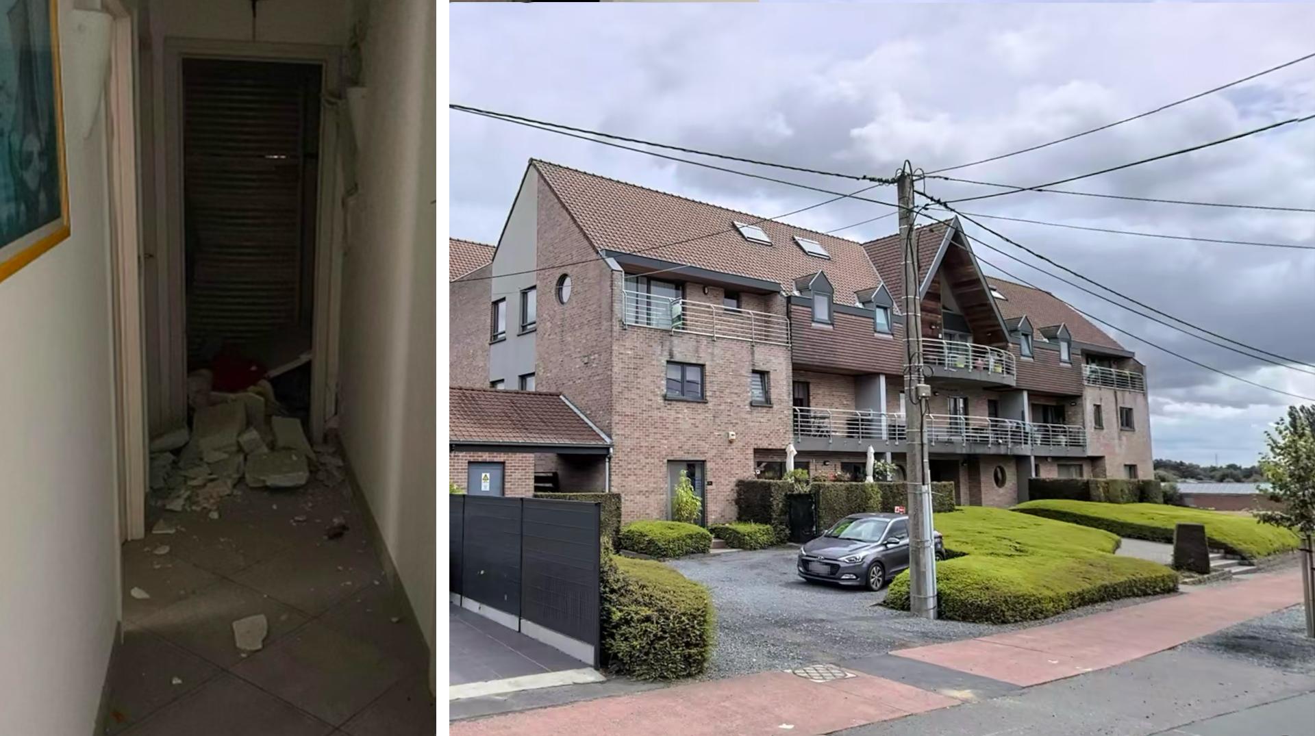 Explosion dans un immeuble à appartements de Mouscron: la piste criminelle envisagée
