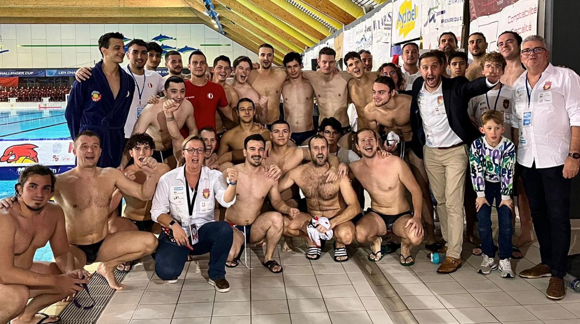 Water-polo : les Dauphins mouscronnois affronteront  les Lituaniens de Zaibas  en 1/4 de finale de la Challenger Cup