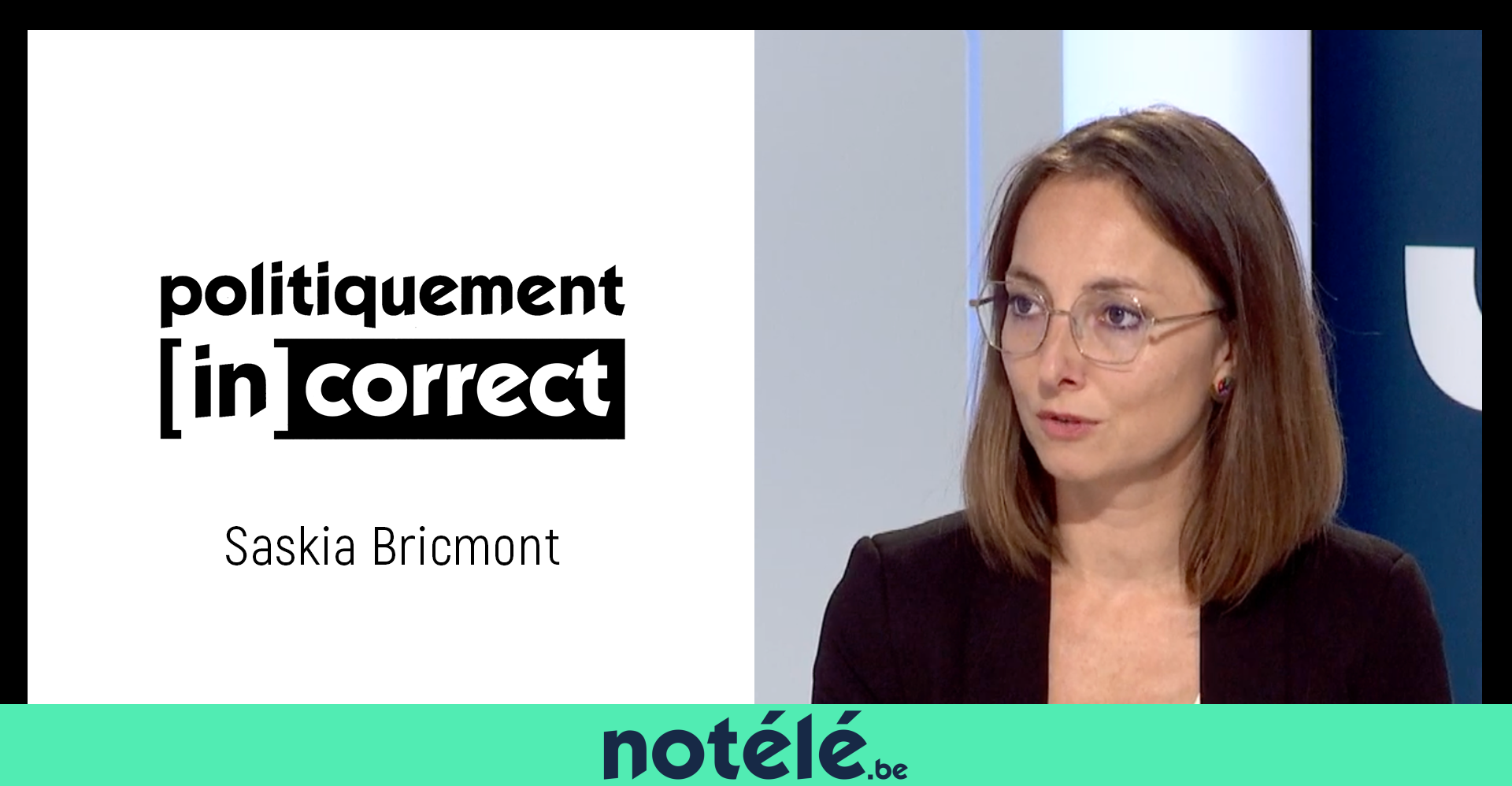 Politiquement (in)correct avec Saskia Bricmont, députée européenne (Ecolo)