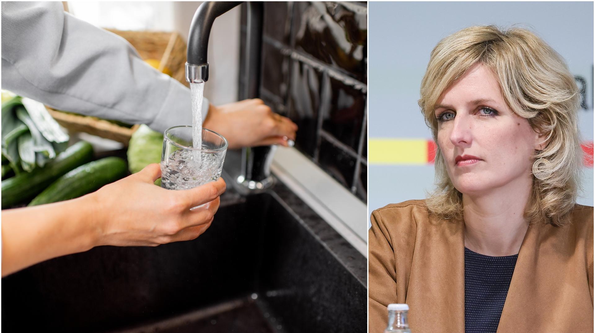 Céline Tellier à propos de la pollution aux PFAS de l'eau : «La SWDE a décidé de revoir sa procédure»