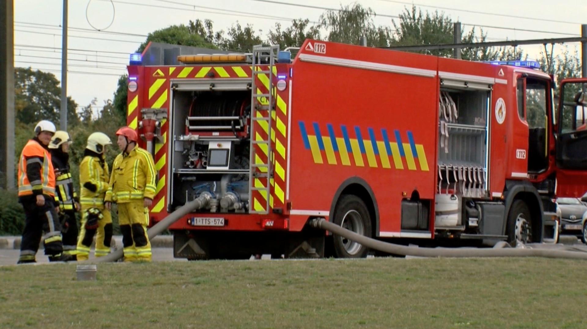 Tournai : un incendie ravage une vitrerie de la chaussée de Renaix