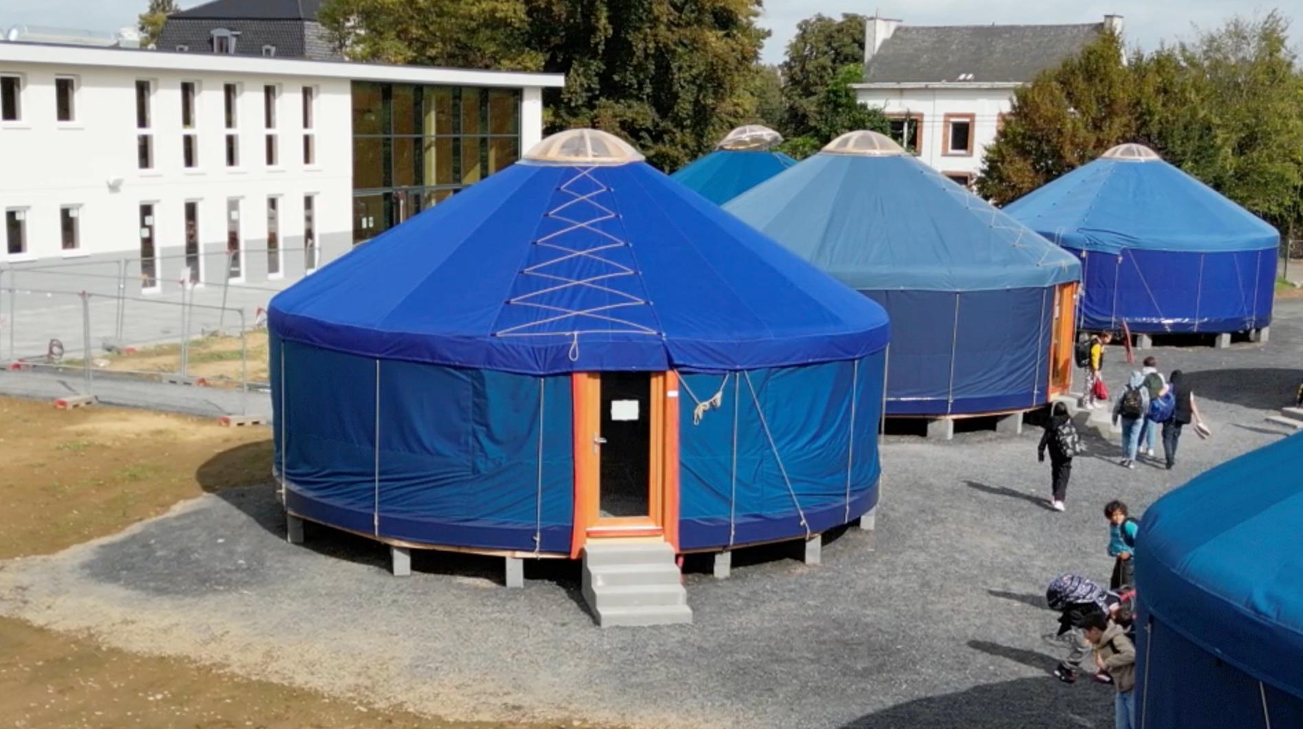 La commune de Silly investit dans une yourte pour l'école de Thoricourt