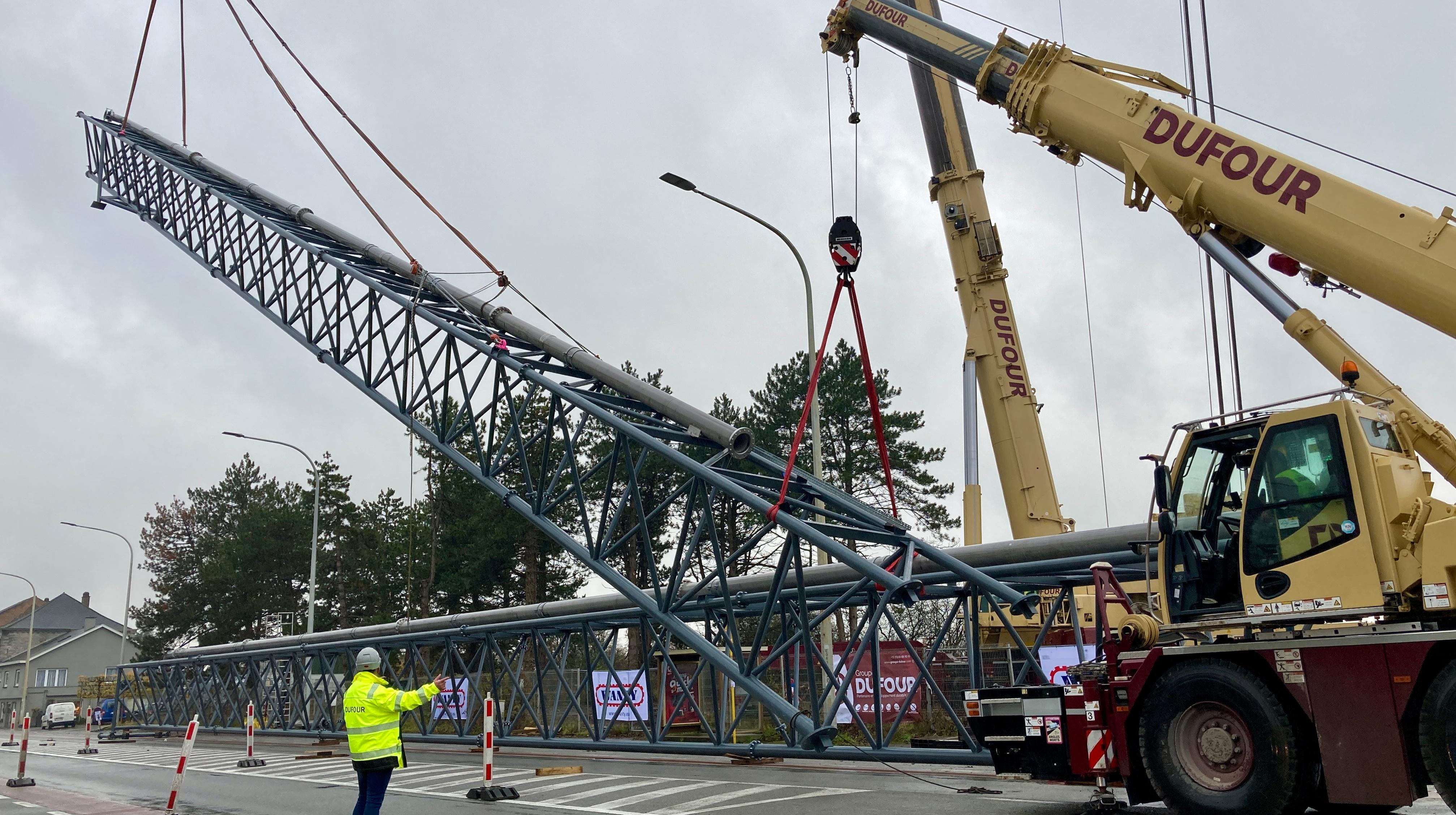 Gaurain-Ramecroix : spectaculaire chantier de la SWDE à la CCB