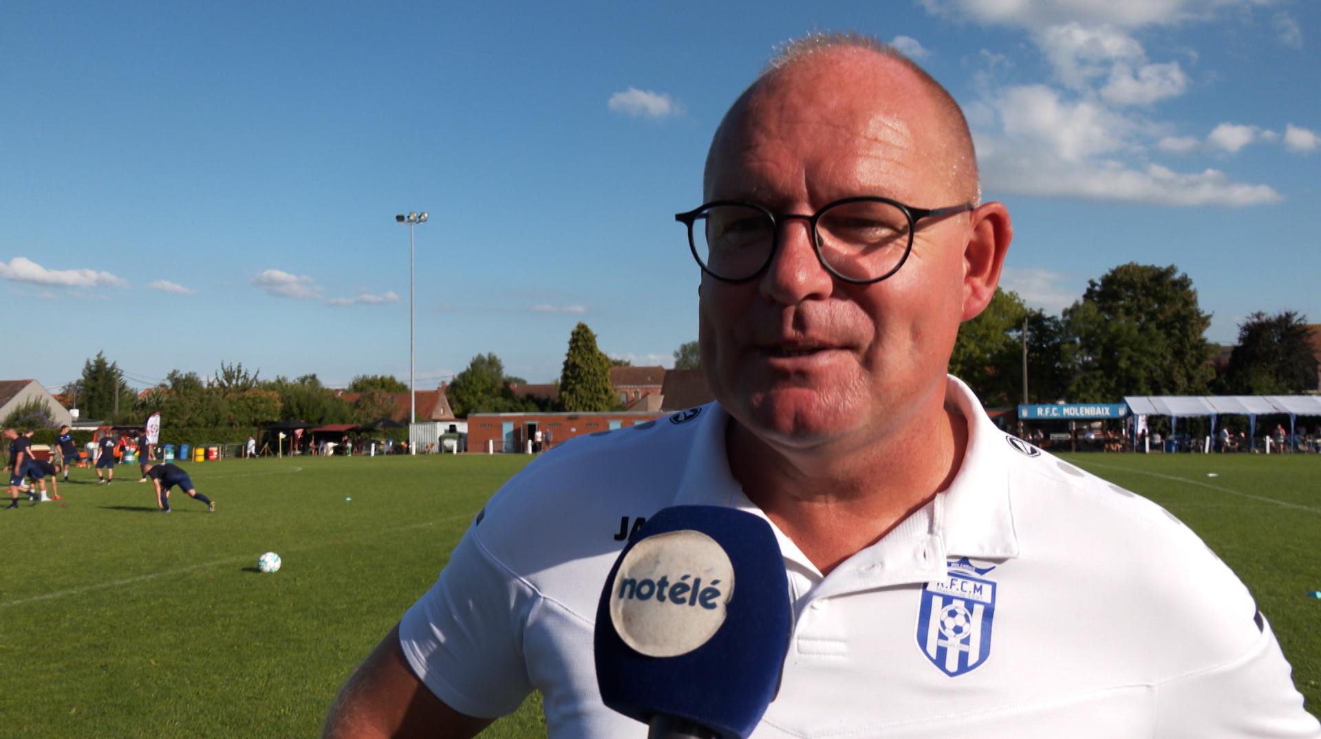 Football : Frédéric Debaisieux ne sera plus l'entraineur du RFC Molenbaix la saison prochaine