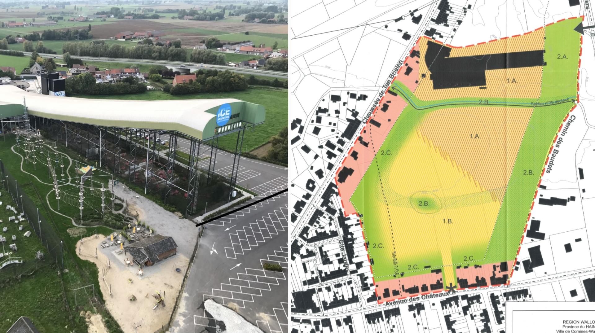Comines : une nouvelle étape franchie pour la future zone de loisirs de l'Ice Moutain