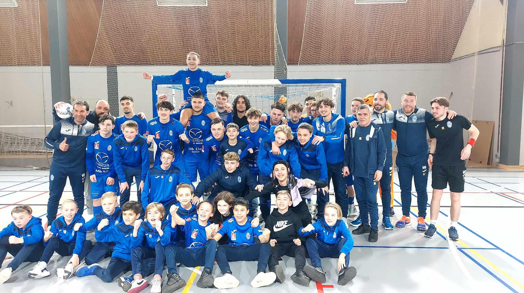 Futsal : les U21 de la Squadra Mouscron en finale de la Coupe de Belgique