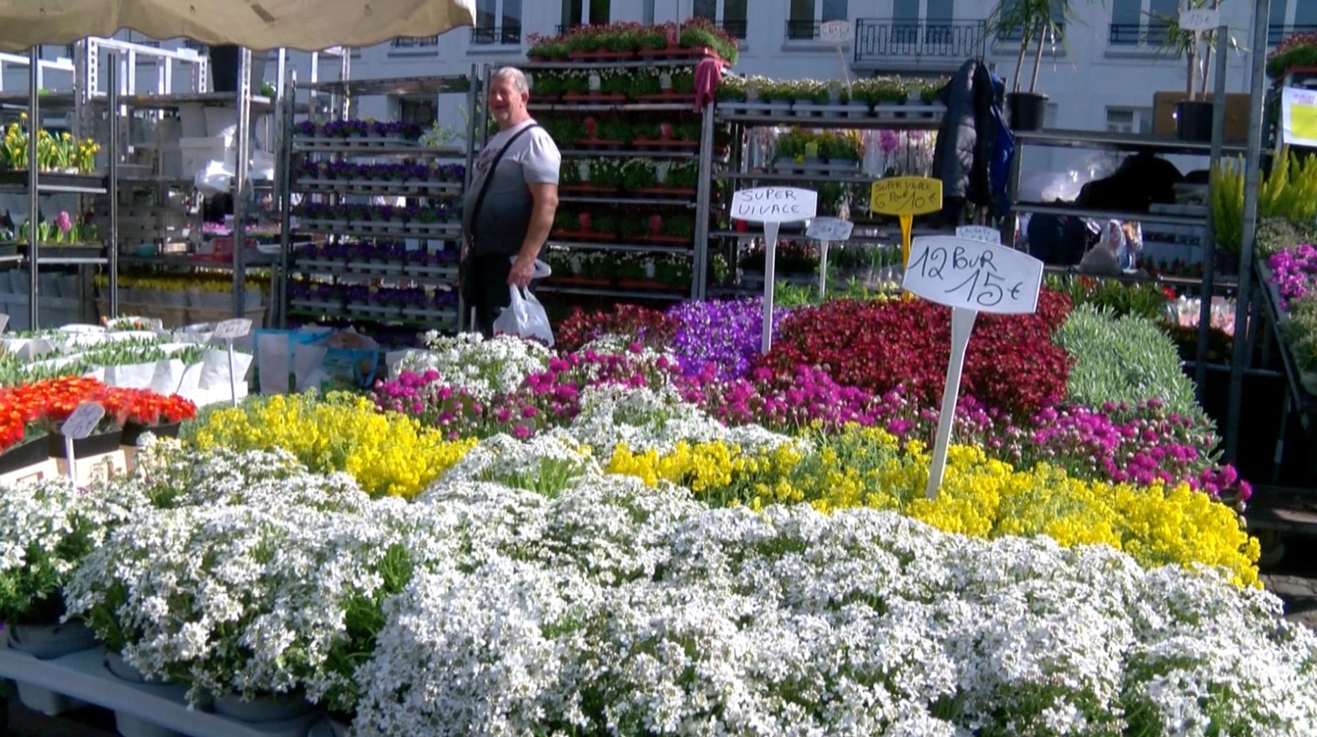 Tournai : le marché aux fleurs restera bien à la rue Royale