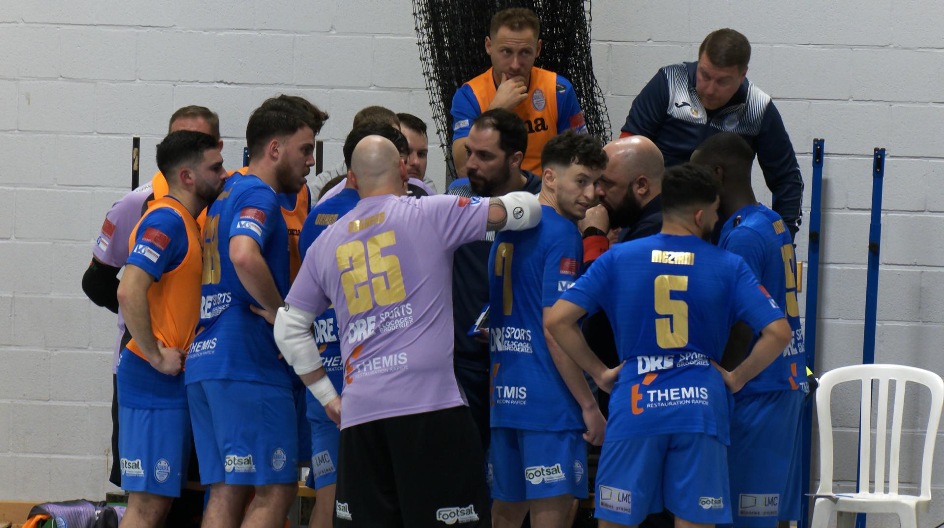 Futsal : une valeureuse Squadra Mouscron s'incline face à Charleroi