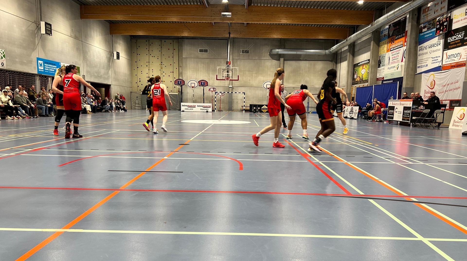 Basket : Brunehaut s'incline dans les dernières secondes face à Charleroi